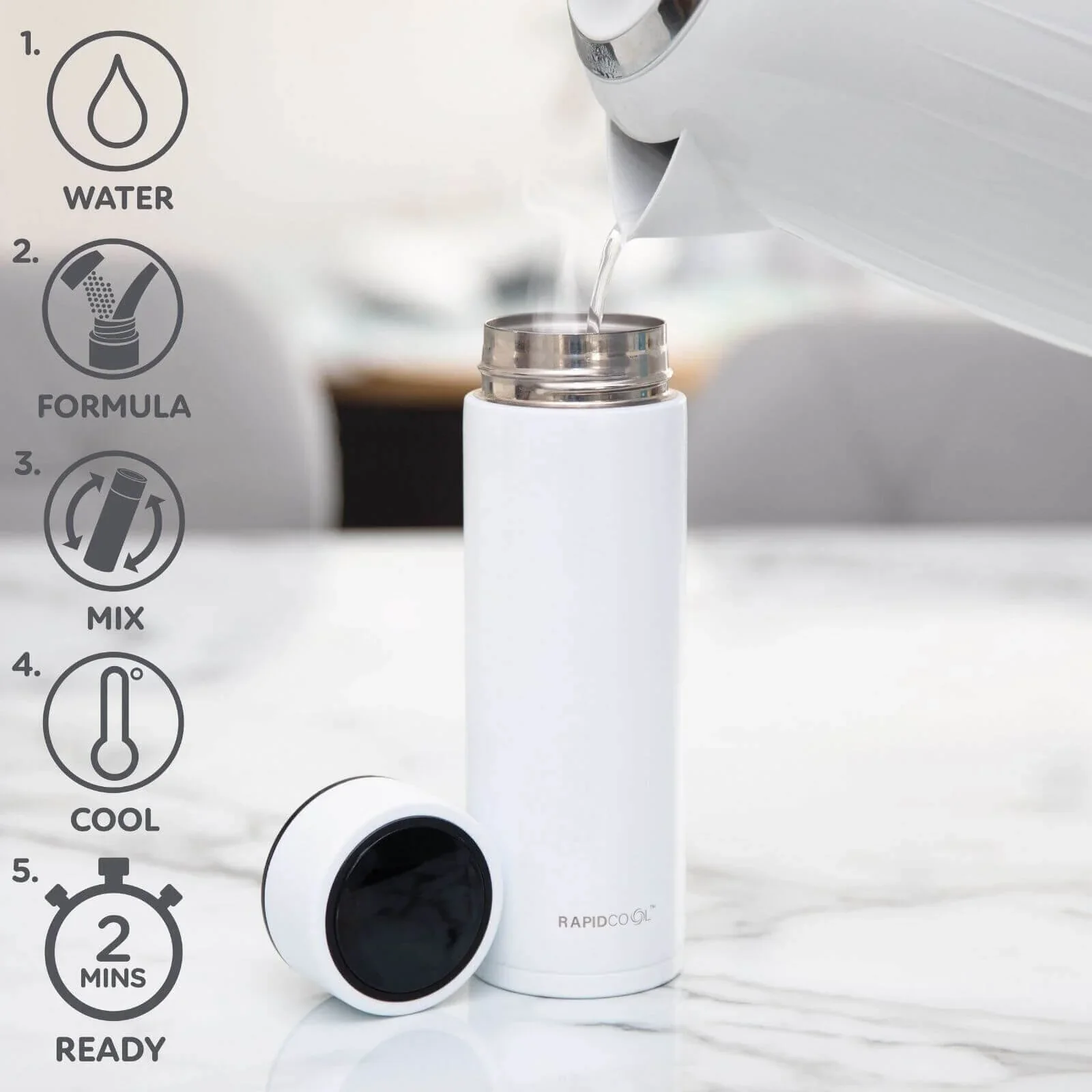 Nuby RapidCool Flask - Image 2