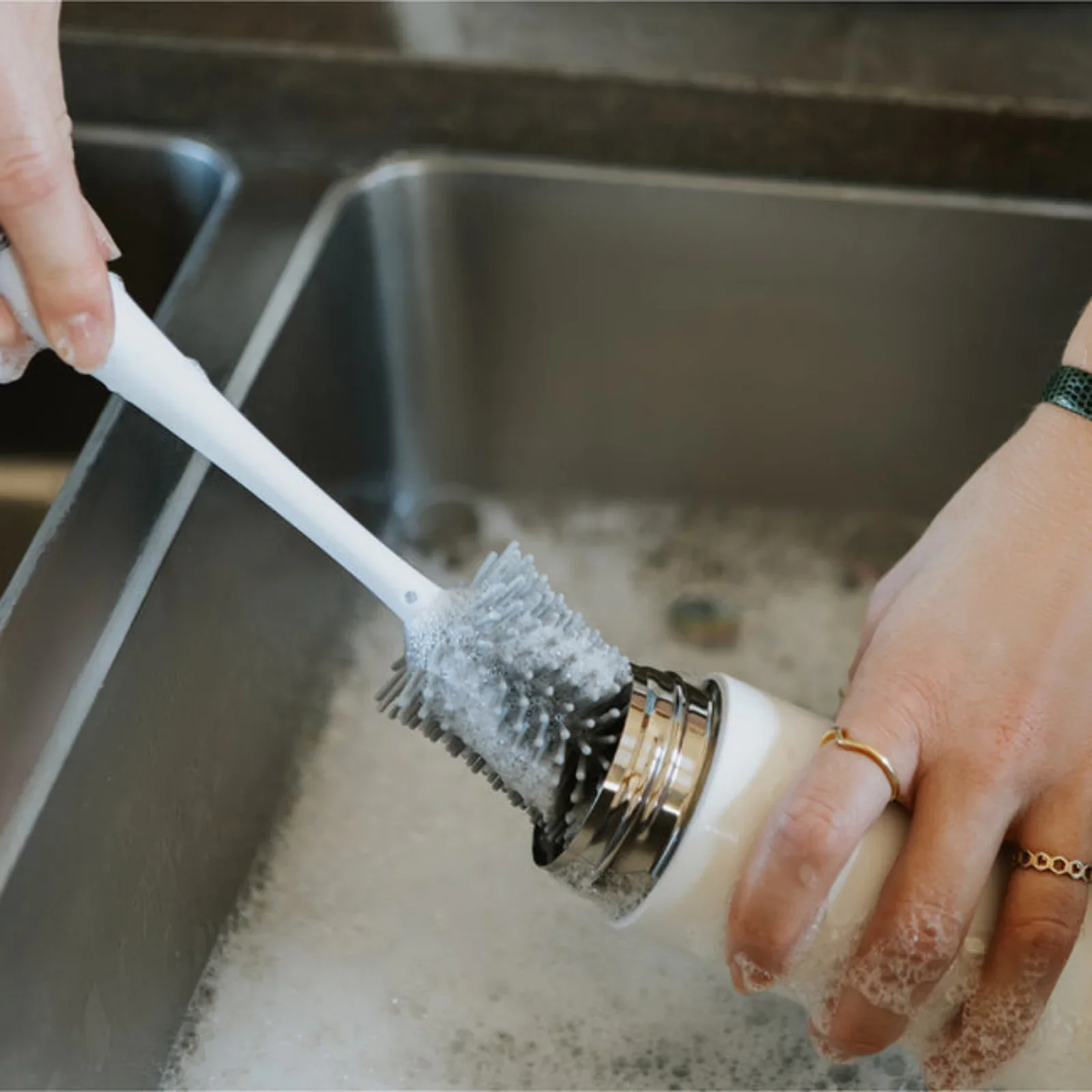 Nuby Silicone Bottle Brush - Image 2