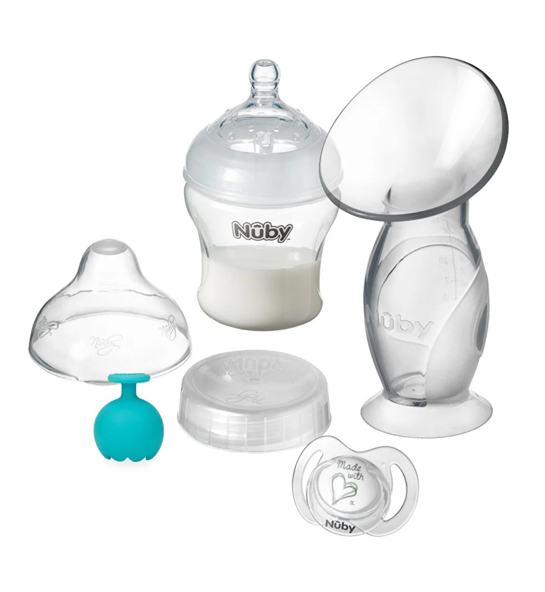 Nuby Silicone Manual Breast Pump - Image 2