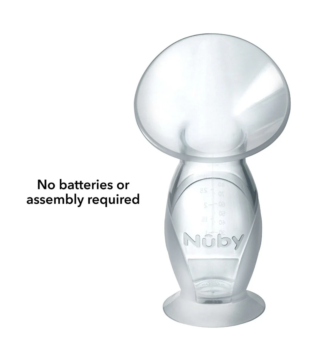 Nuby Silicone Manual Breast Pump - Image 3