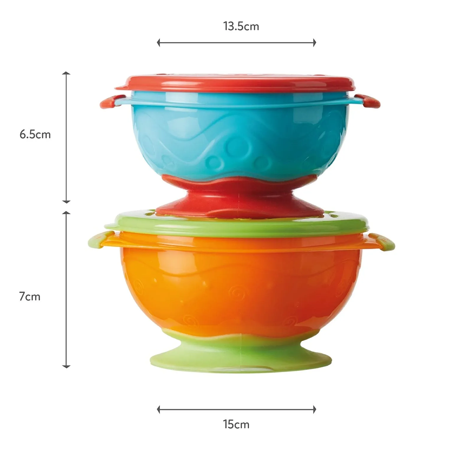Nuby Suction Bowls Pack of 2 - Image 3