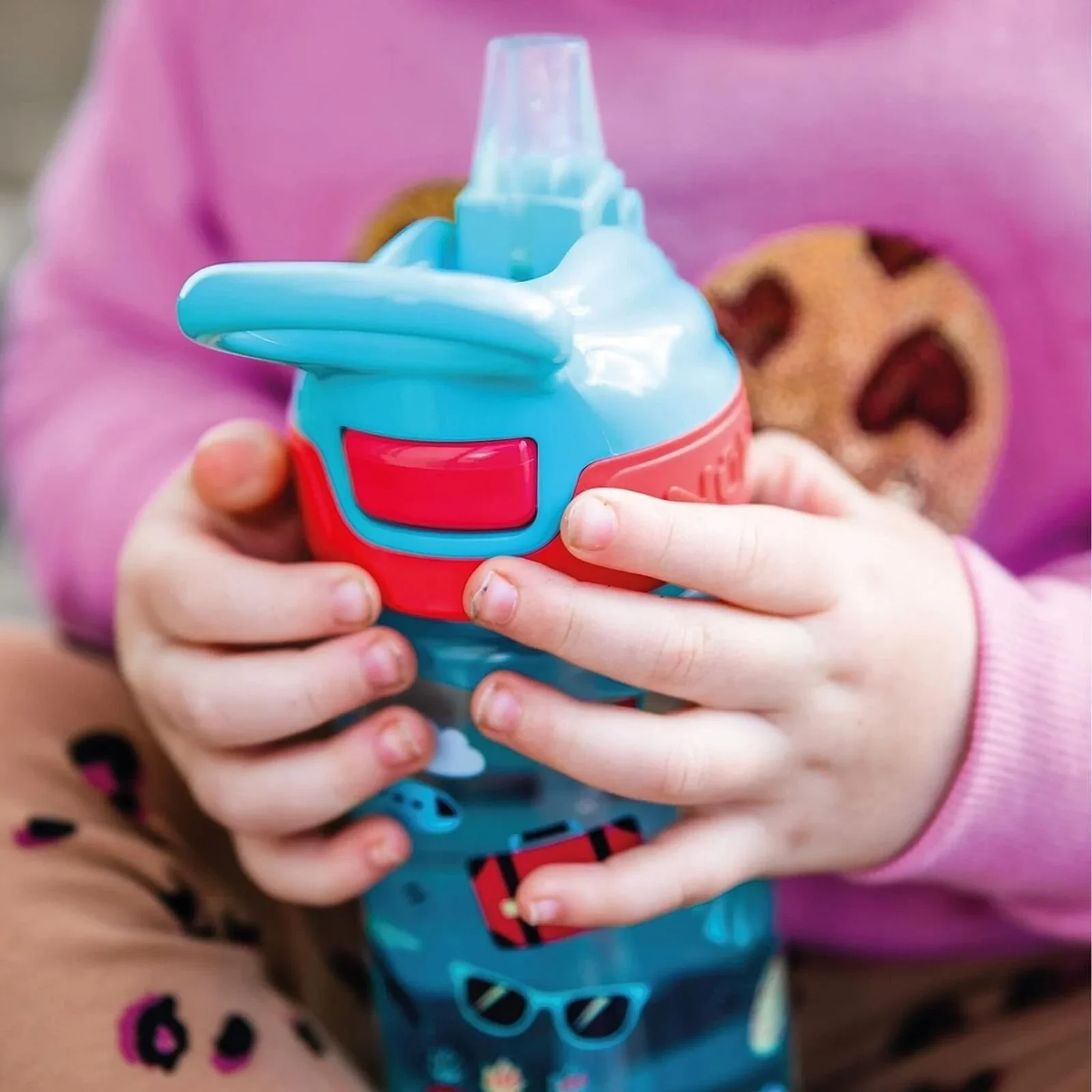 Nuby Super Quench Water Bottle Pack of 1 540ml - Image 3