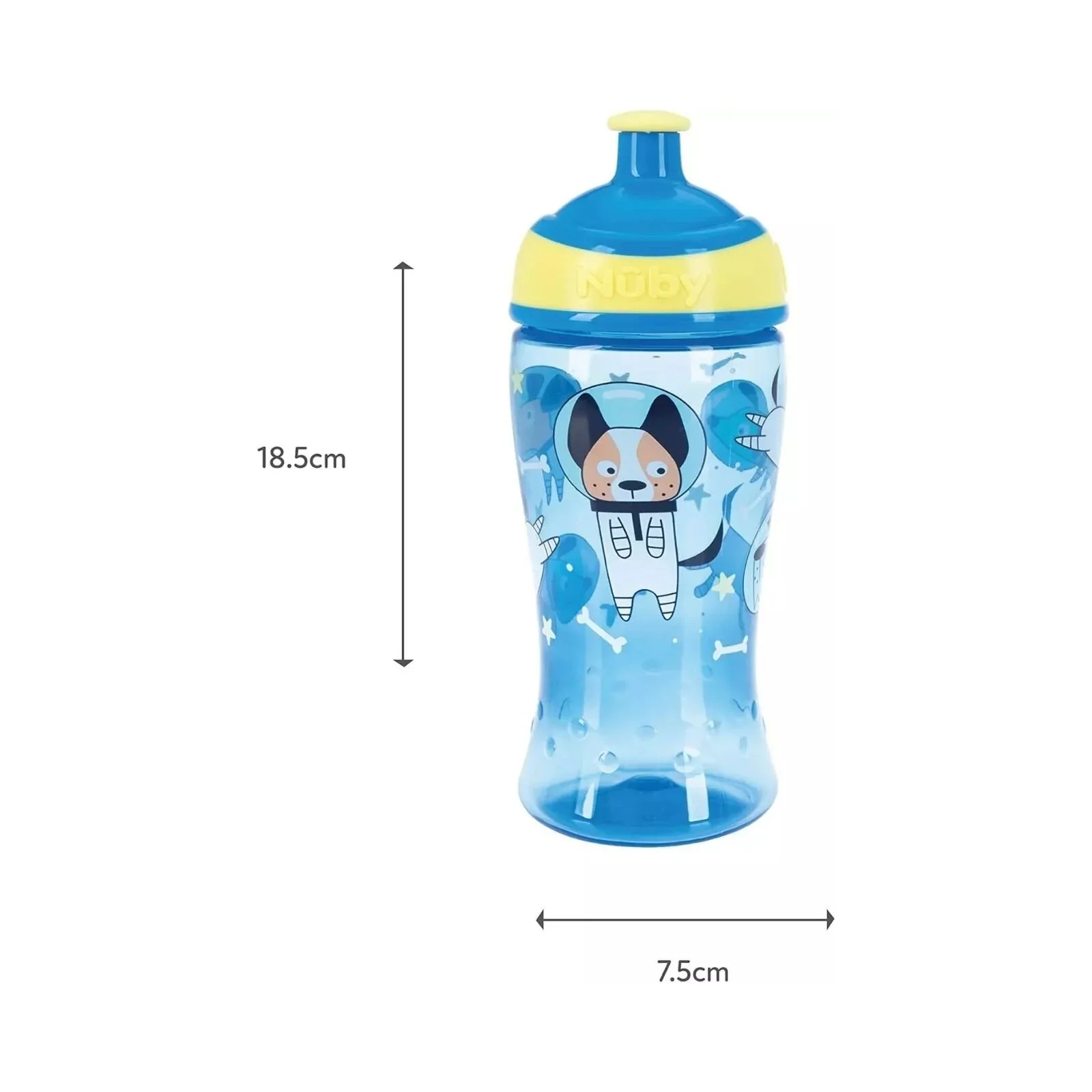 Nuby Super Slurp Water Bottle Pack of 1 360ml - Image 3