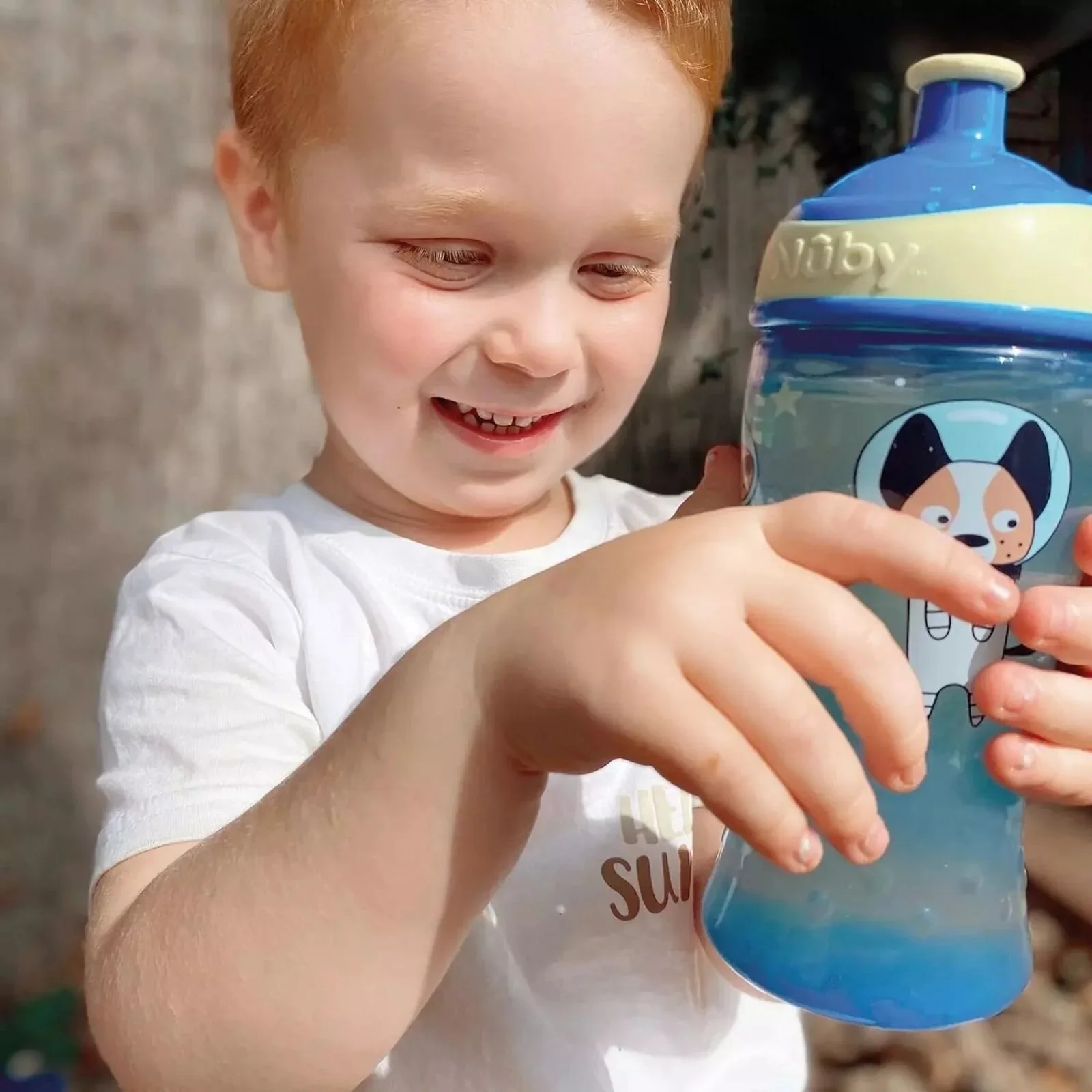 Nuby Super Slurp Water Bottle Pack of 1 360ml - Image 4