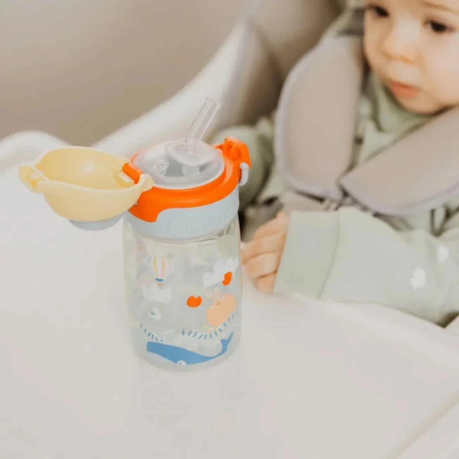 Nuby Super Straw Water Bottle 360ml - Image 2