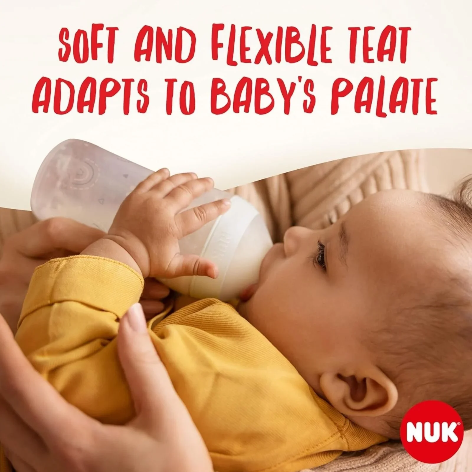 NUK Anti-Colic Perfect Match Starter Set Pack of 7 - Rainbow - Image 5