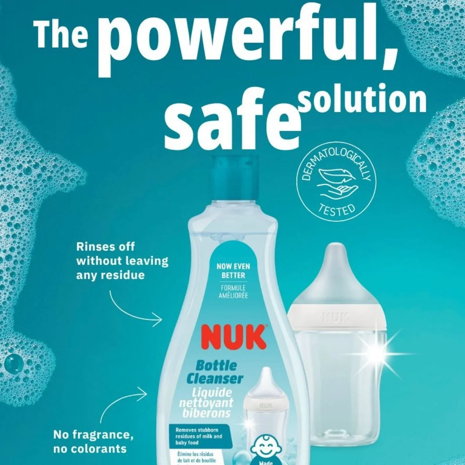NUK Bottle Cleanser 500ml - Image 3