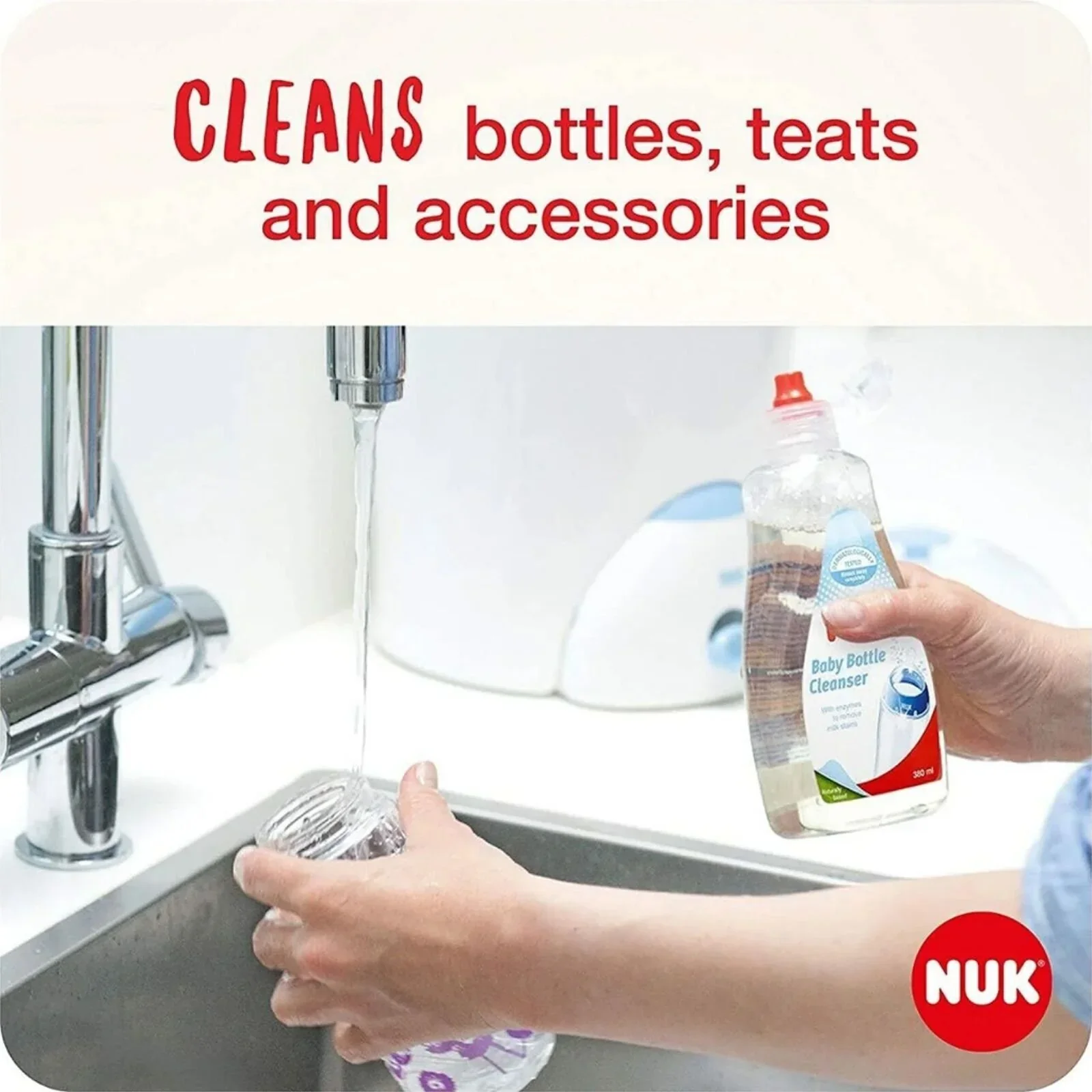 NUK Bottle Cleanser 500ml - Image 5
