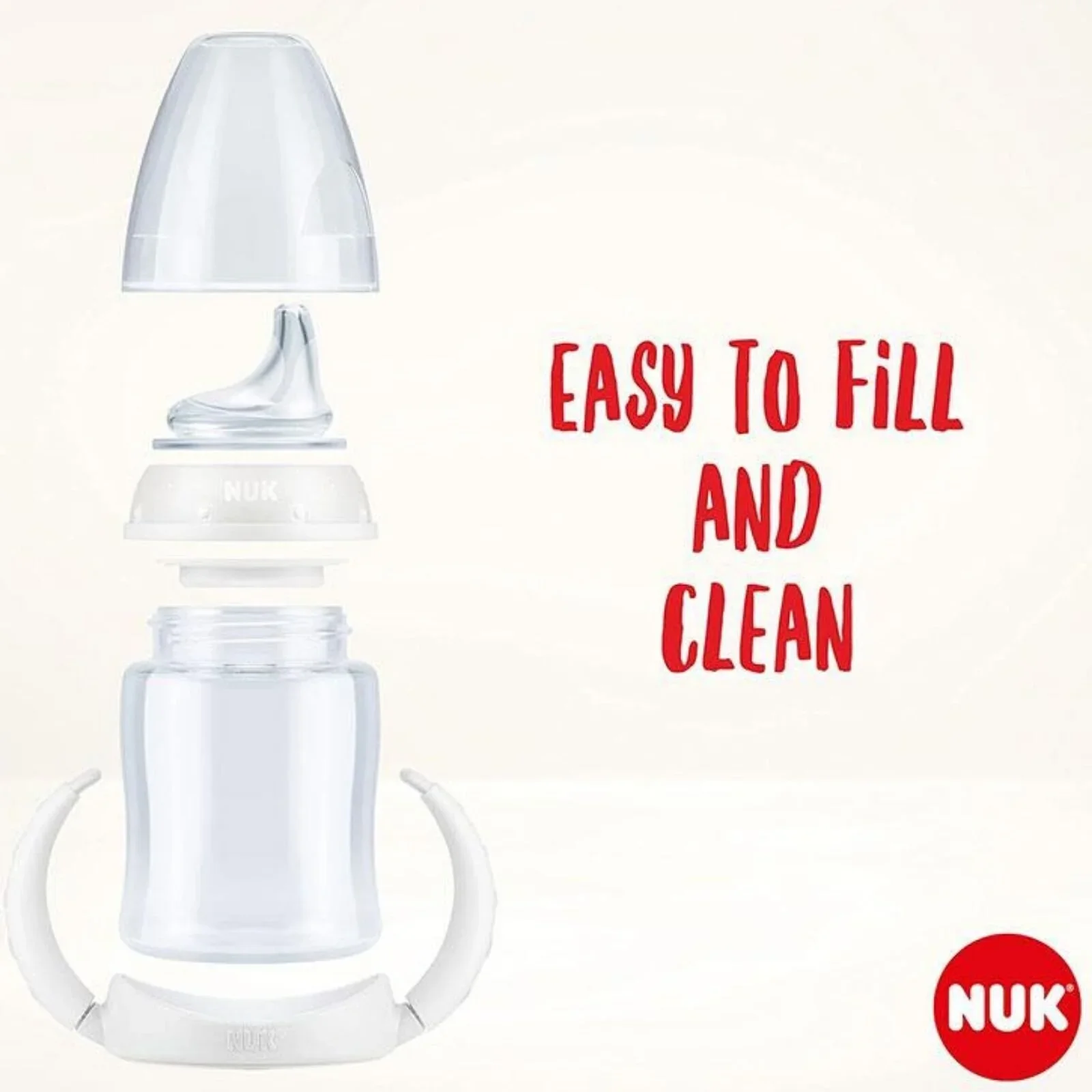 NUK Disney Mickey Mouse Learner Bottle with Spout 6-18 months 150ml - Image 5
