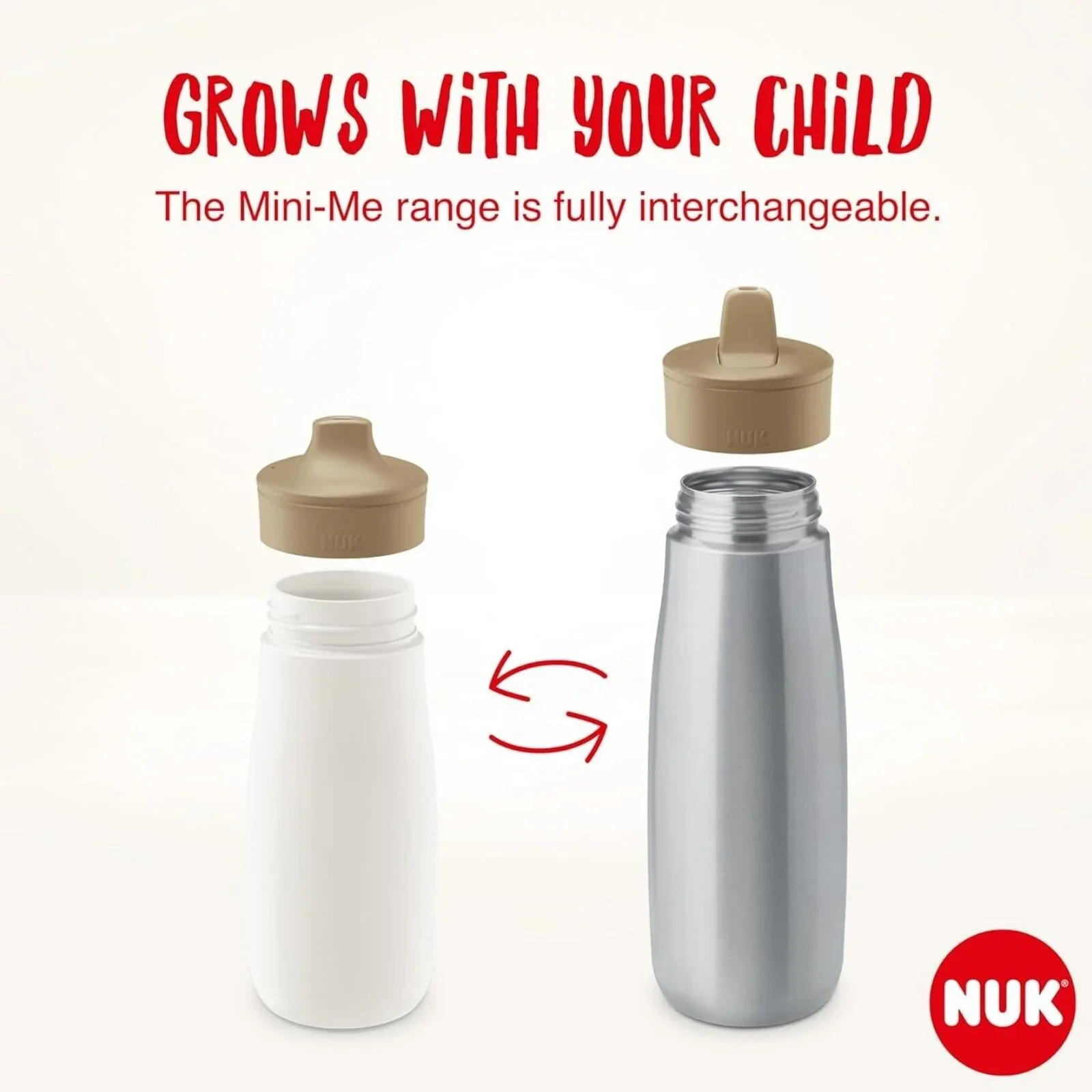 NUK Mini-Mee Flip Cup with 2-in-1 Cup 12+ months 450ml - Mint - Image 5
