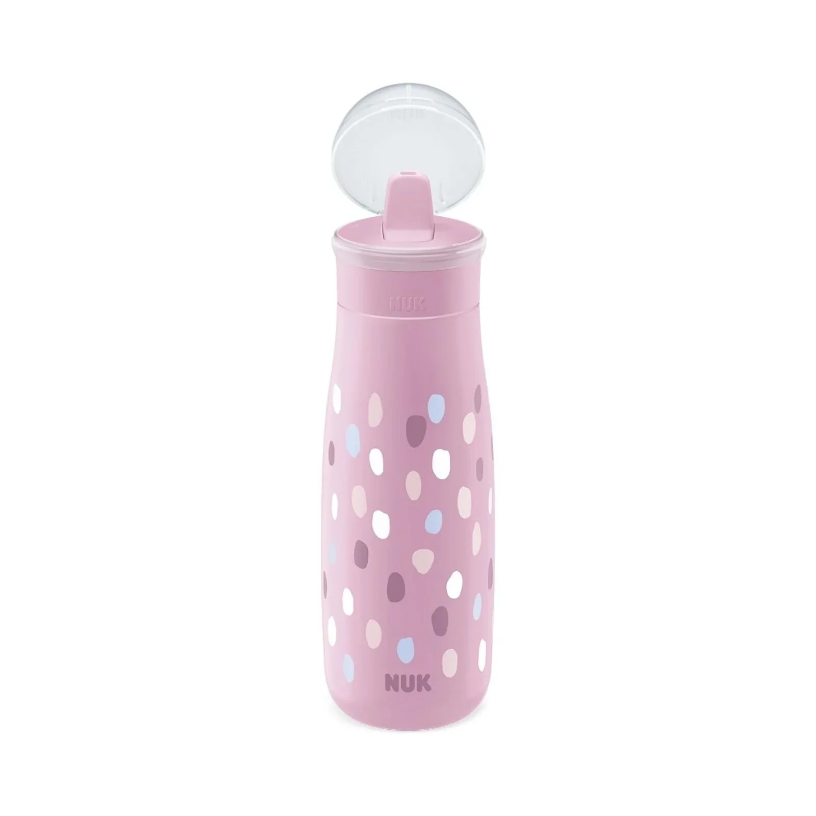 NUK Mini-Mee Flip Cup with 2-in-1 Cup 12+ months 450ml - Purple - Image 2
