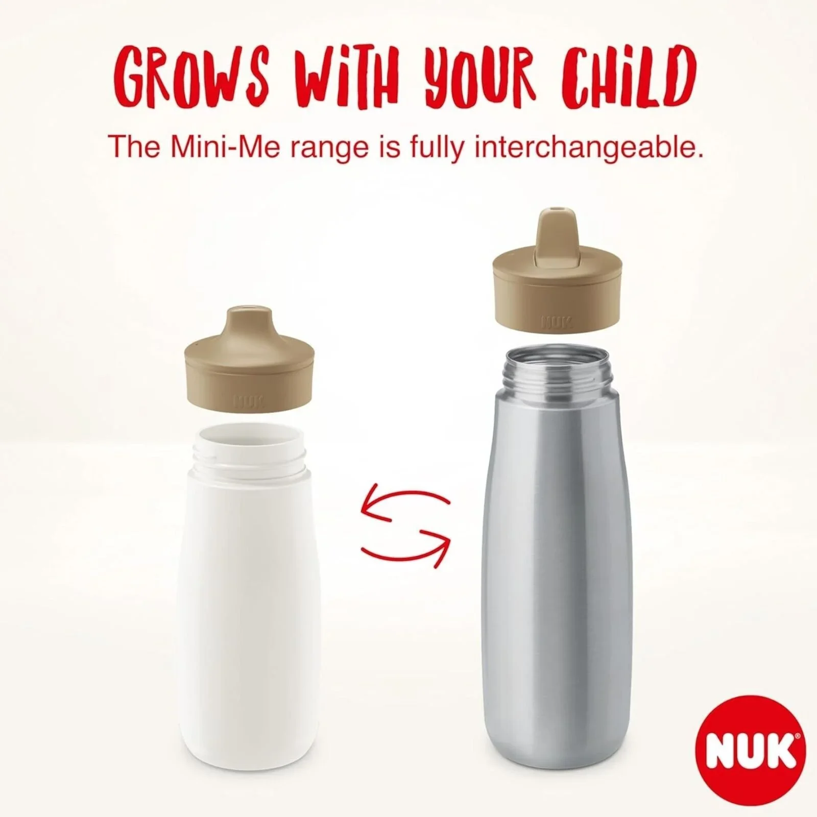 NUK Mini-Mee Sip Cup with Sip Top 9+ months 300ml - Butterfly - Image 5