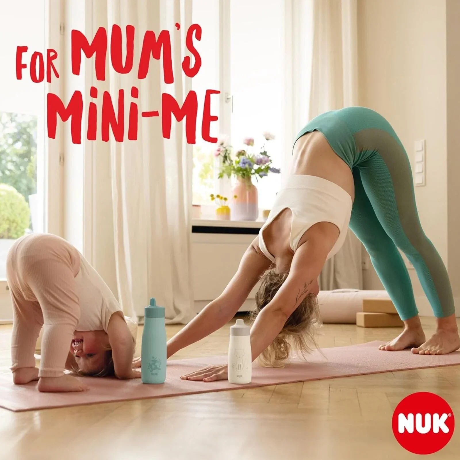 NUK Mini-Mee Sip Cup with Sip Top 9+ months 300ml - Butterfly - Image 7