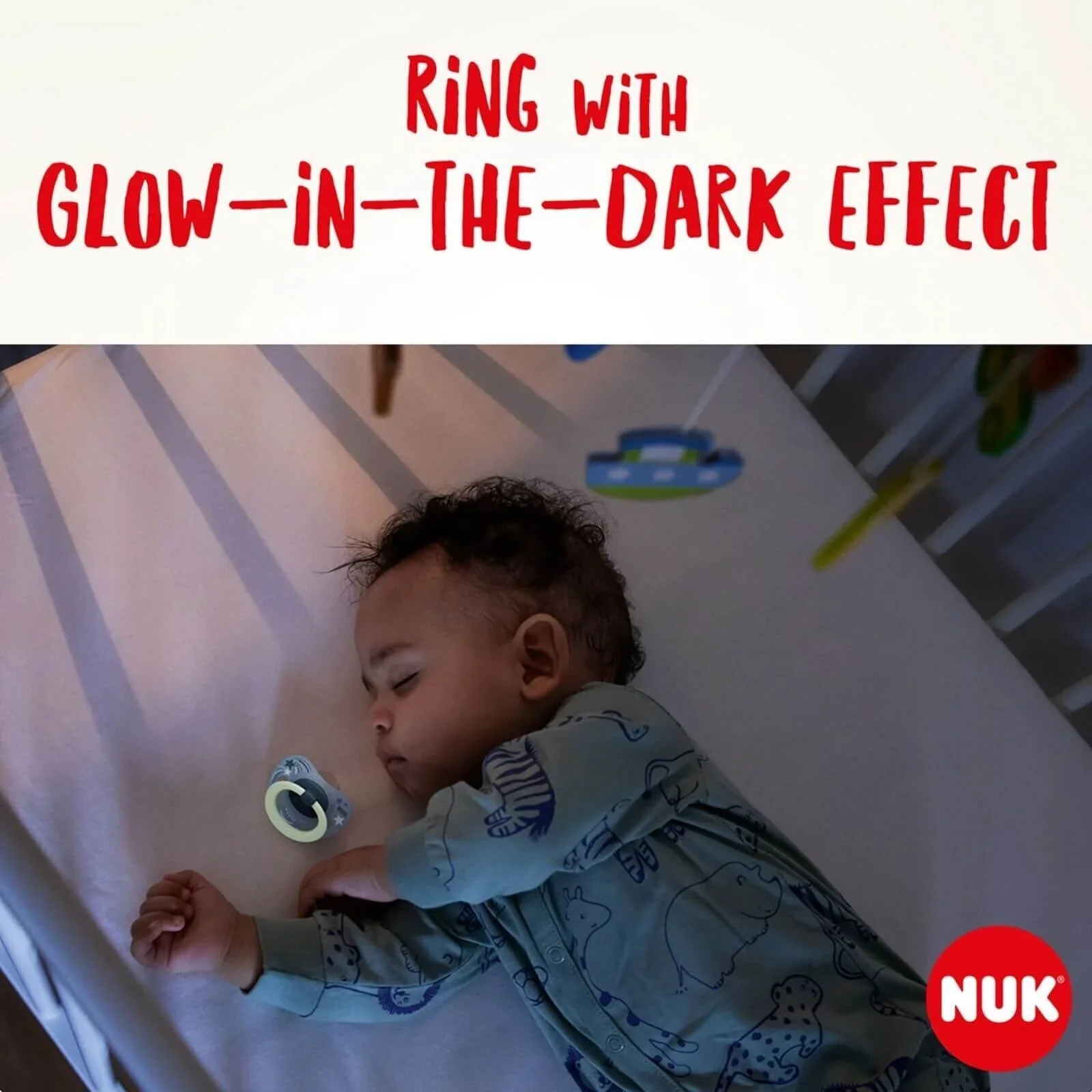 NUK Signature Silicone Soothers 6-18 months - Night Blue - Image 3