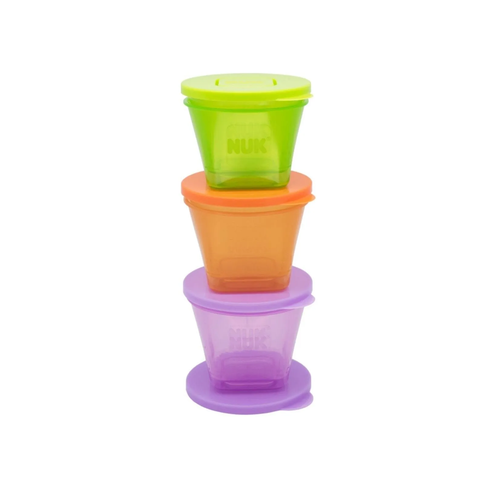 NUK Stackable Food Pots Pack of 6 - Image 2