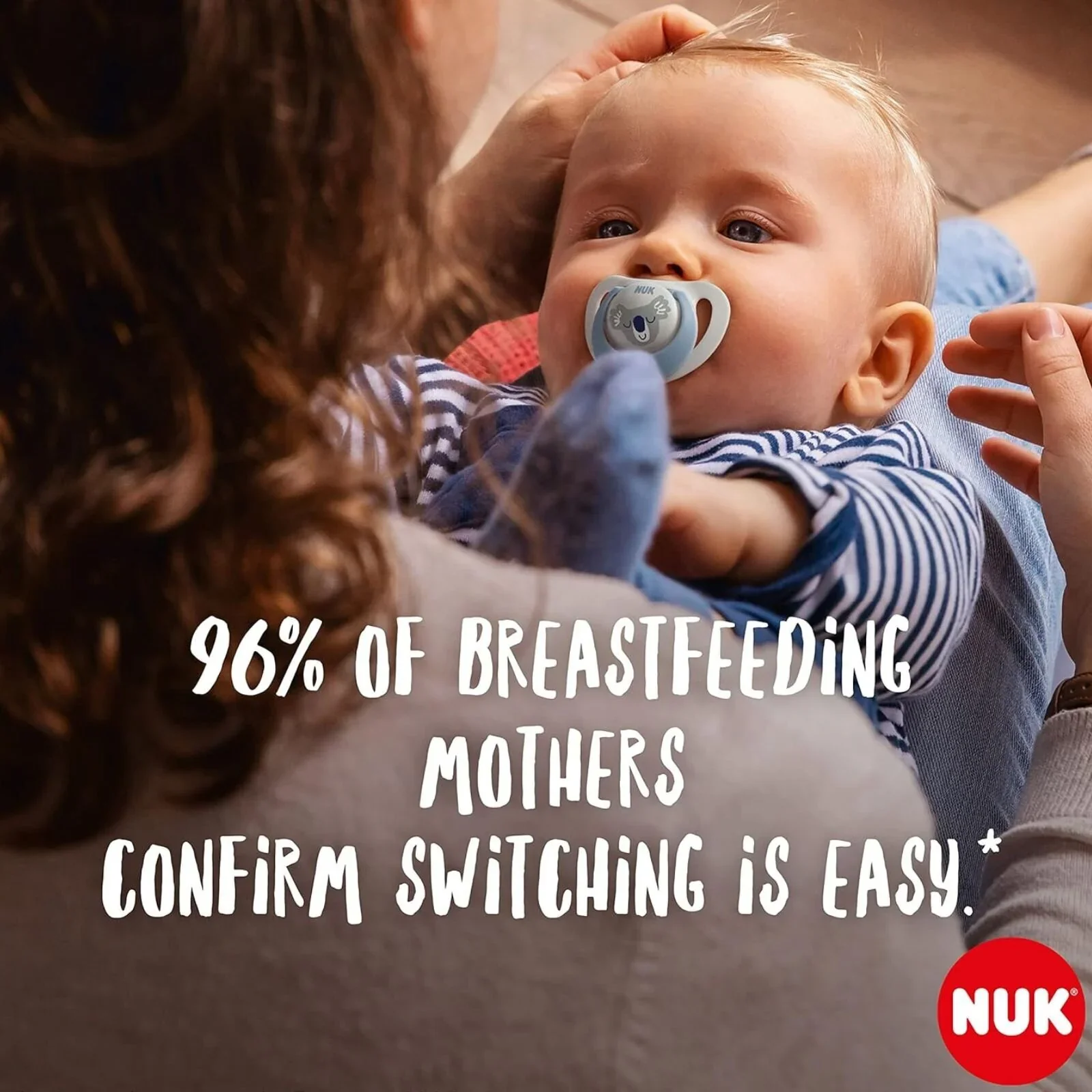 NUK Star Soother 18-36 months Pack of 2 - Blue - Image 6