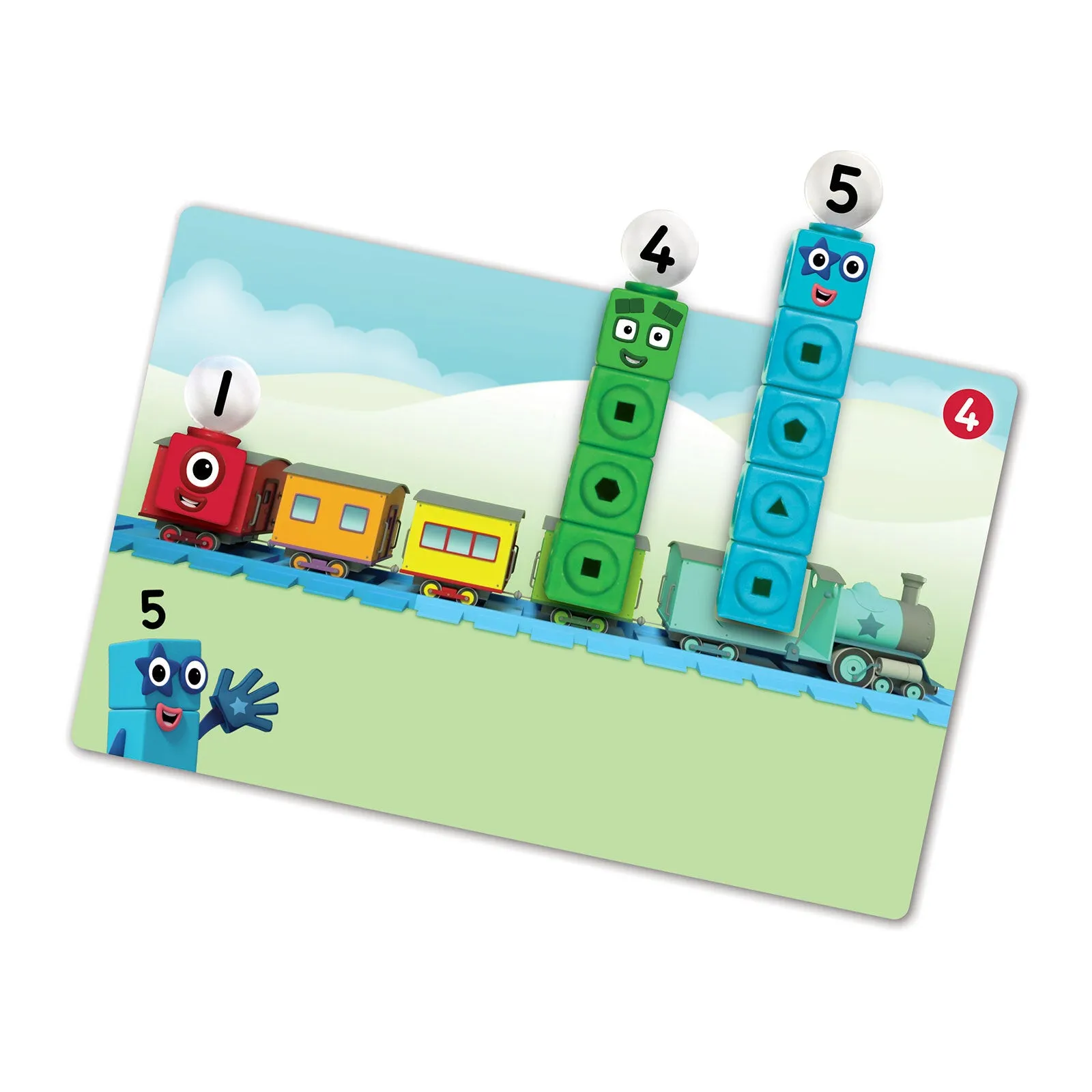 Numberblocks Mathlink Cubes Numberblocks 1-10 Set - Image 2