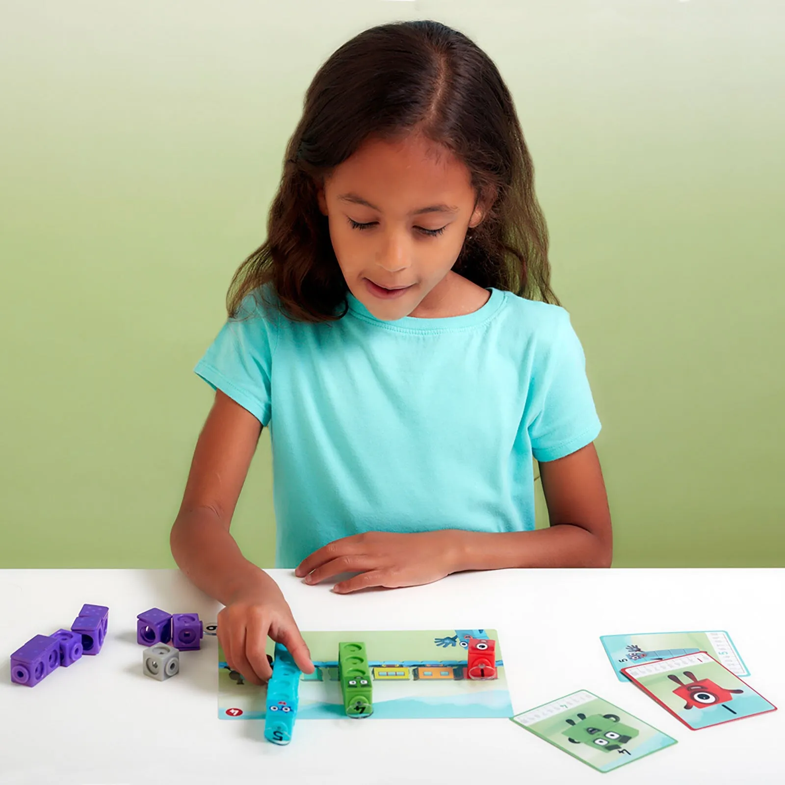 Numberblocks Mathlink Cubes Numberblocks 1-10 Set - Image 6