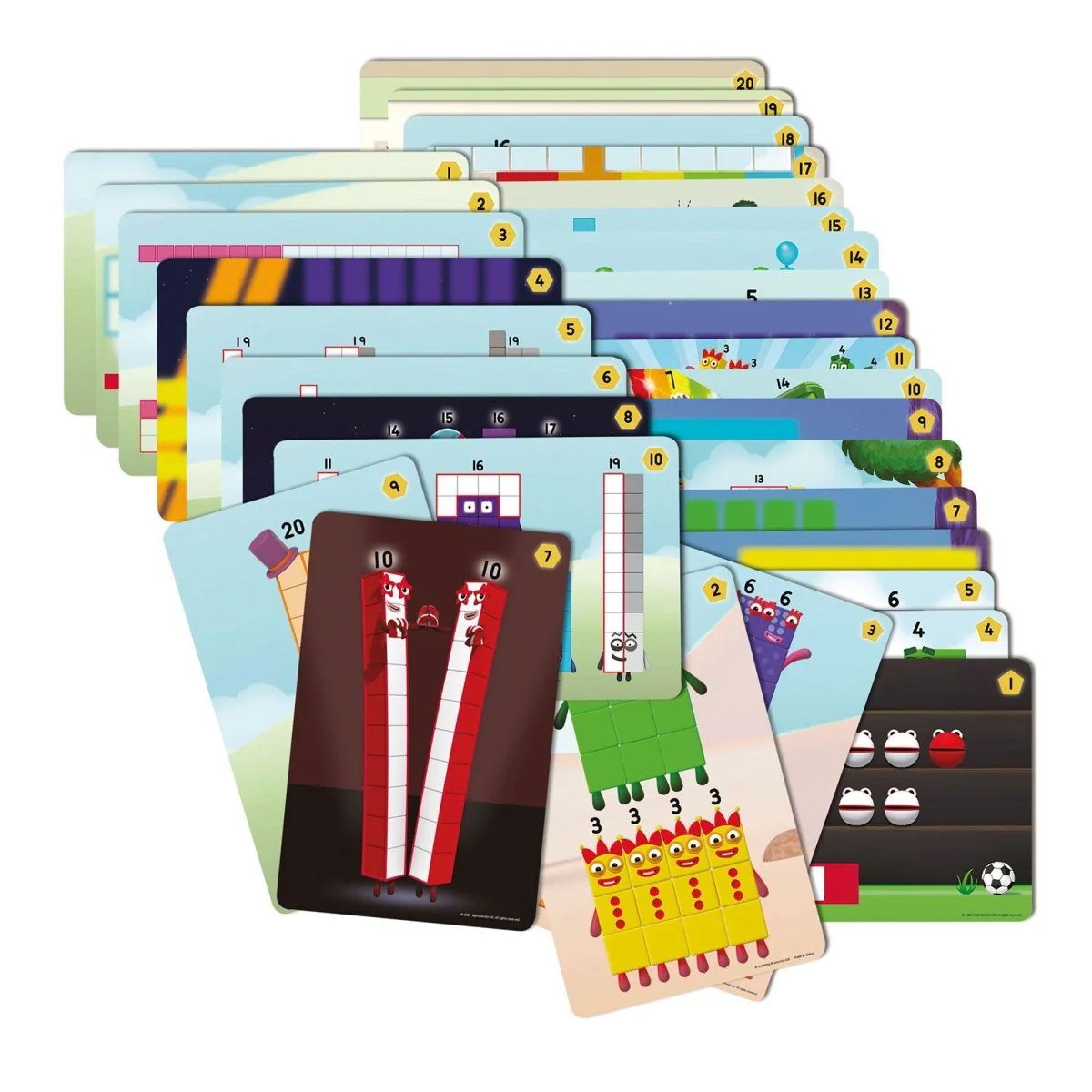 Numberblocks Mathlink Cubes Numberblocks 11-20 Set - Image 3
