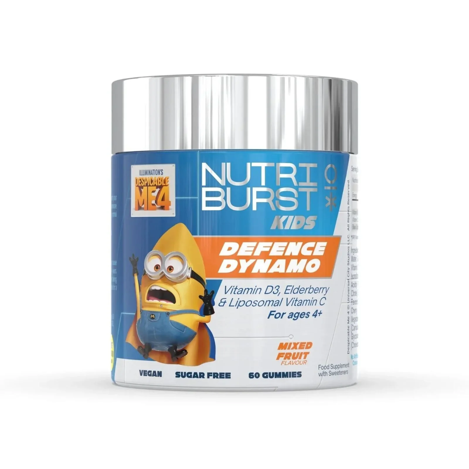 Nutriburst Minions Defence Dynamo Vitamins 4+ years 60 pcs - Image 2