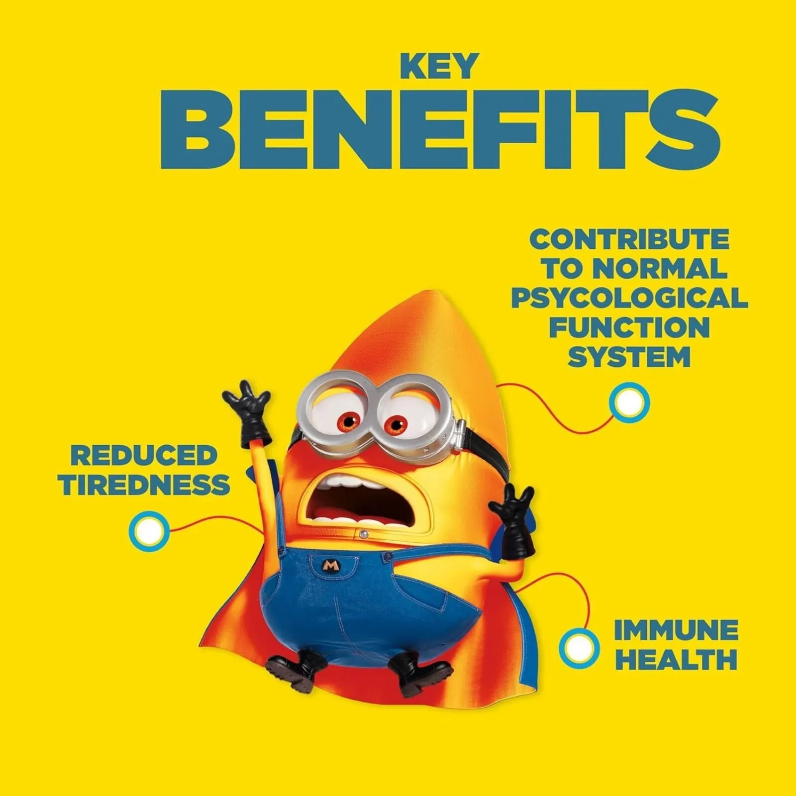 Nutriburst Minions Defence Dynamo Vitamins 4+ years 60 pcs - Image 6