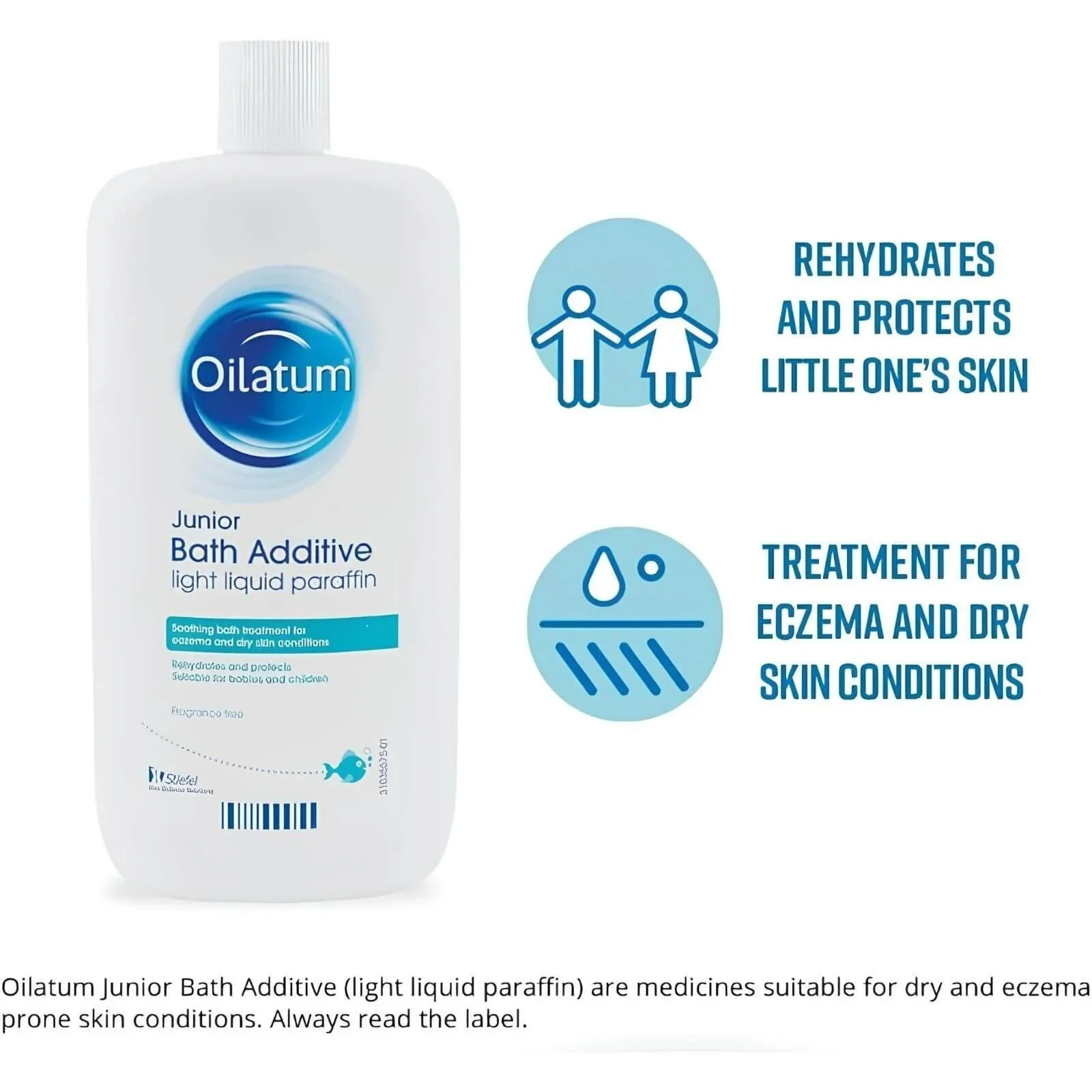 Oilatum Junior Bath Additive 600ml - Image 3