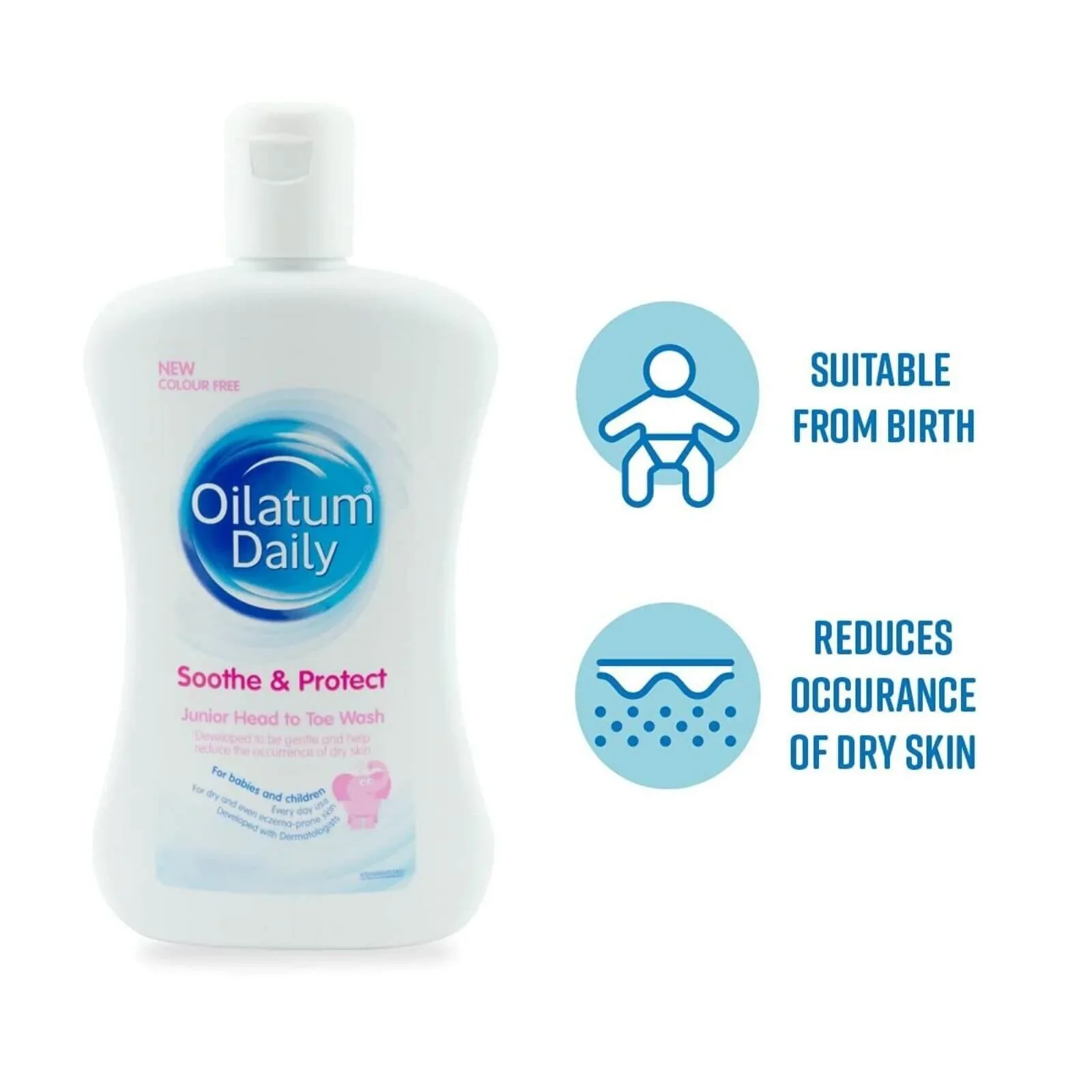 Oilatum Junior Head to Toe Wash 300ml - Image 2
