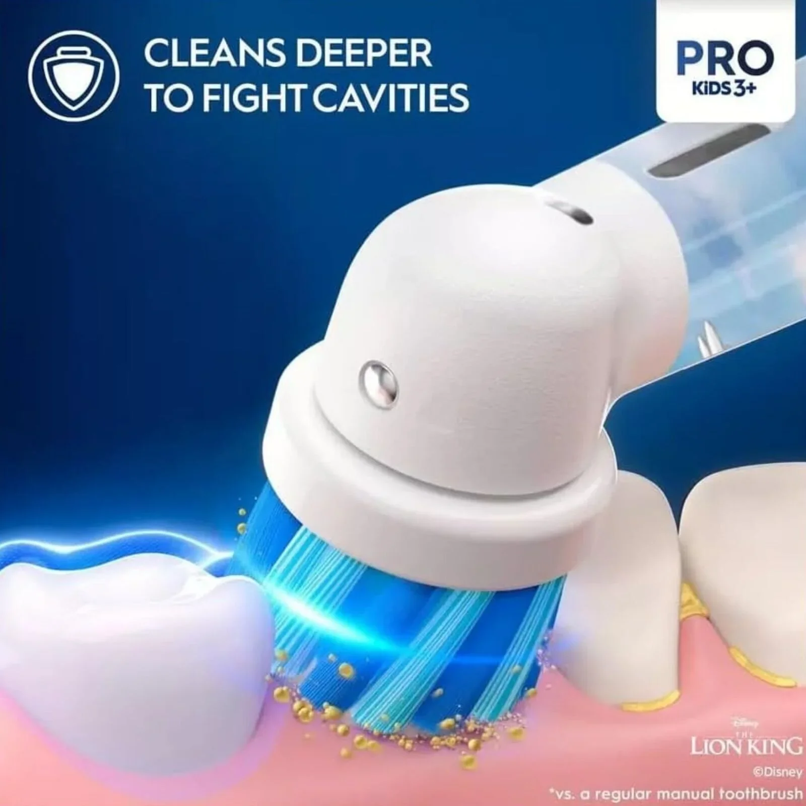 Oral-B Pro Kids 3+ Disney Lion King Electric Toothbrush - Image 2