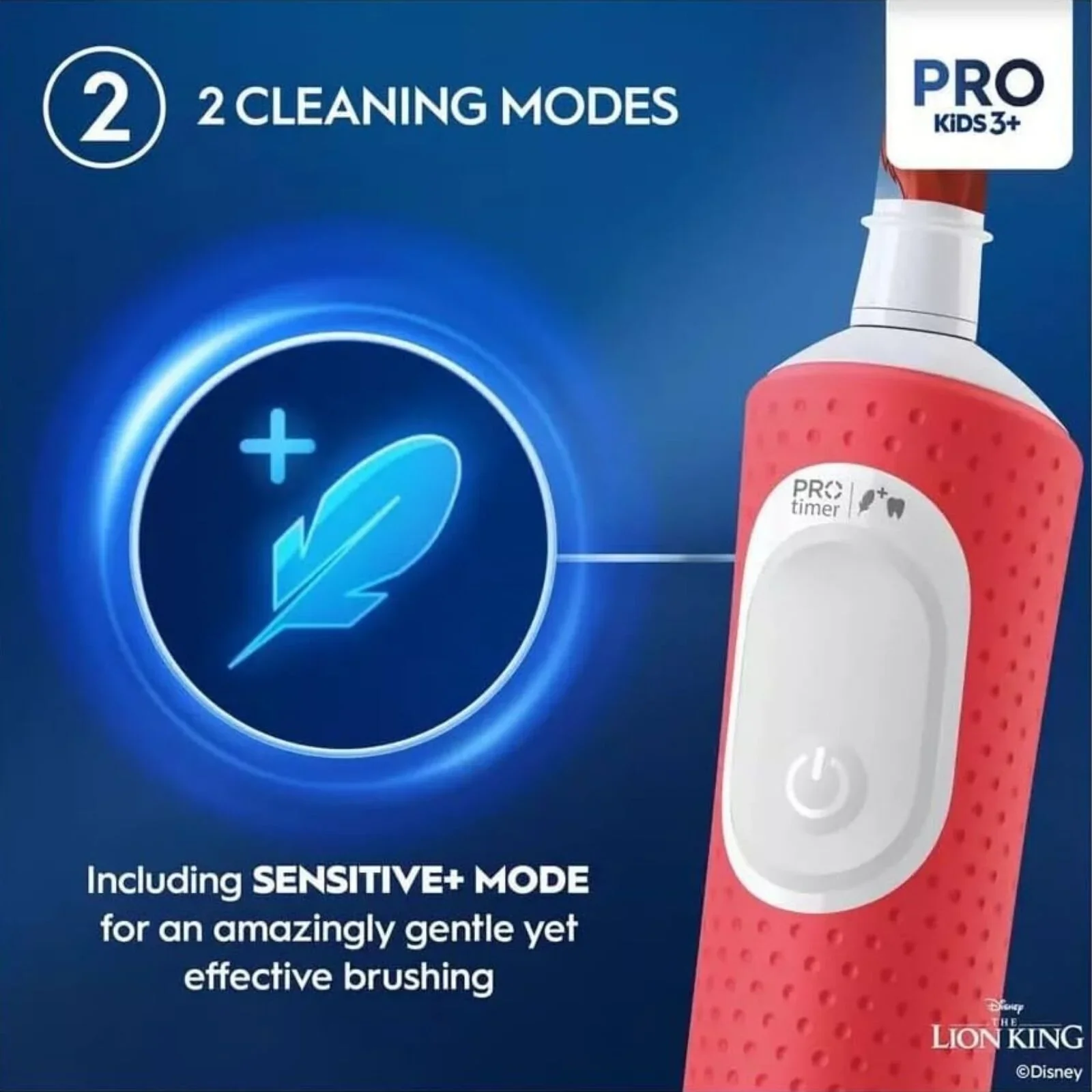 Oral-B Pro Kids 3+ Disney Lion King Electric Toothbrush - Image 5