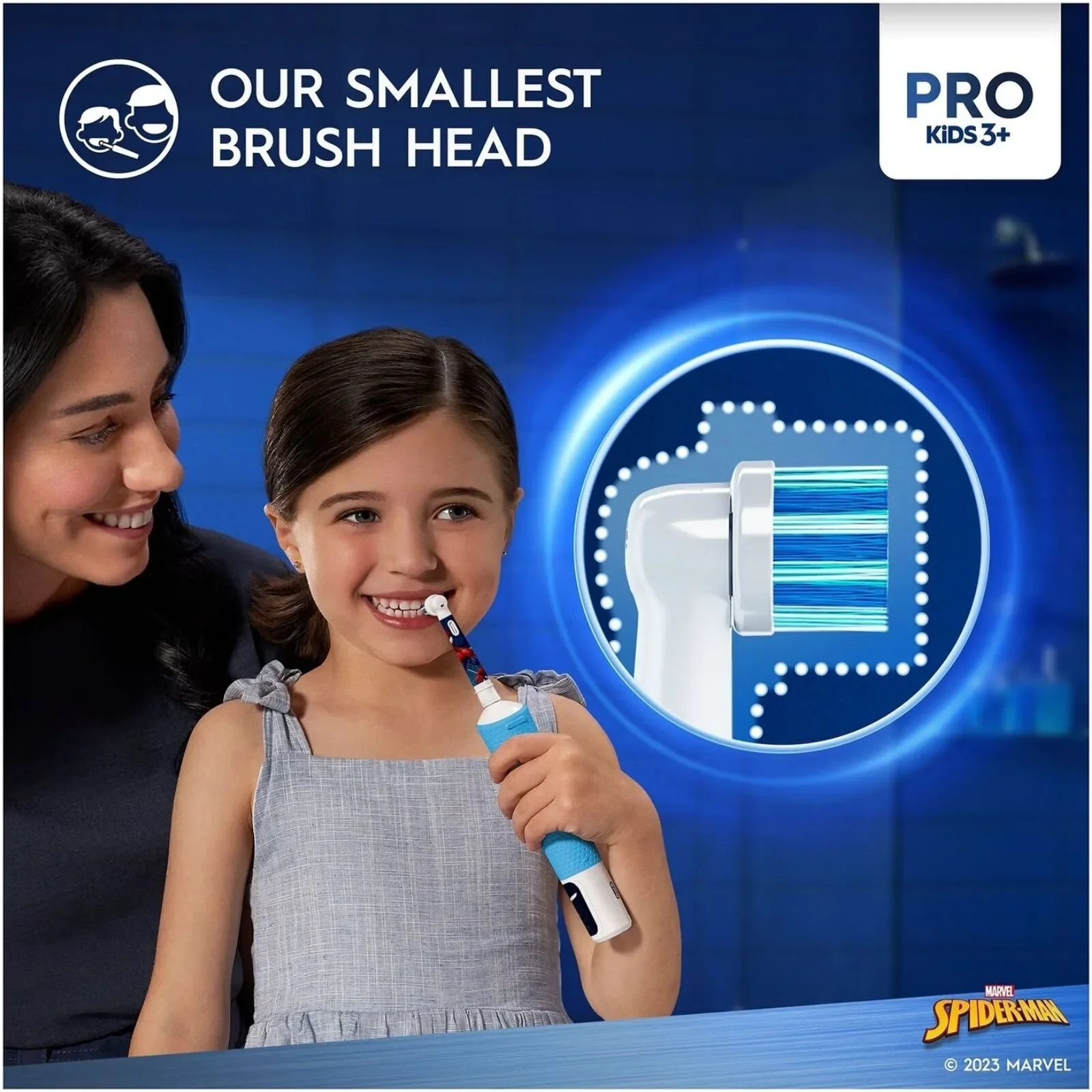 Oral-B Vitality Pro Kids Electric Toothbrush - Spider-Man - Image 4