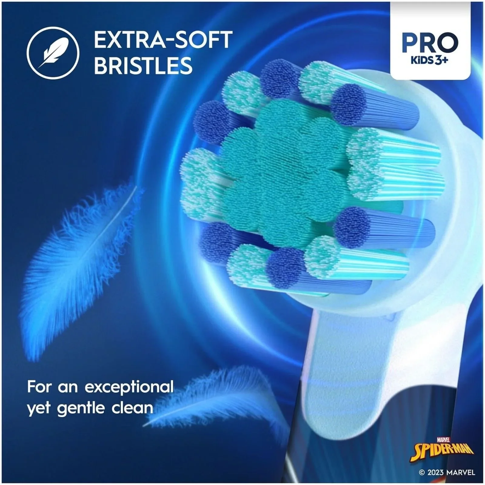 Oral-B Vitality Pro Kids Electric Toothbrush - Spider-Man - Image 5