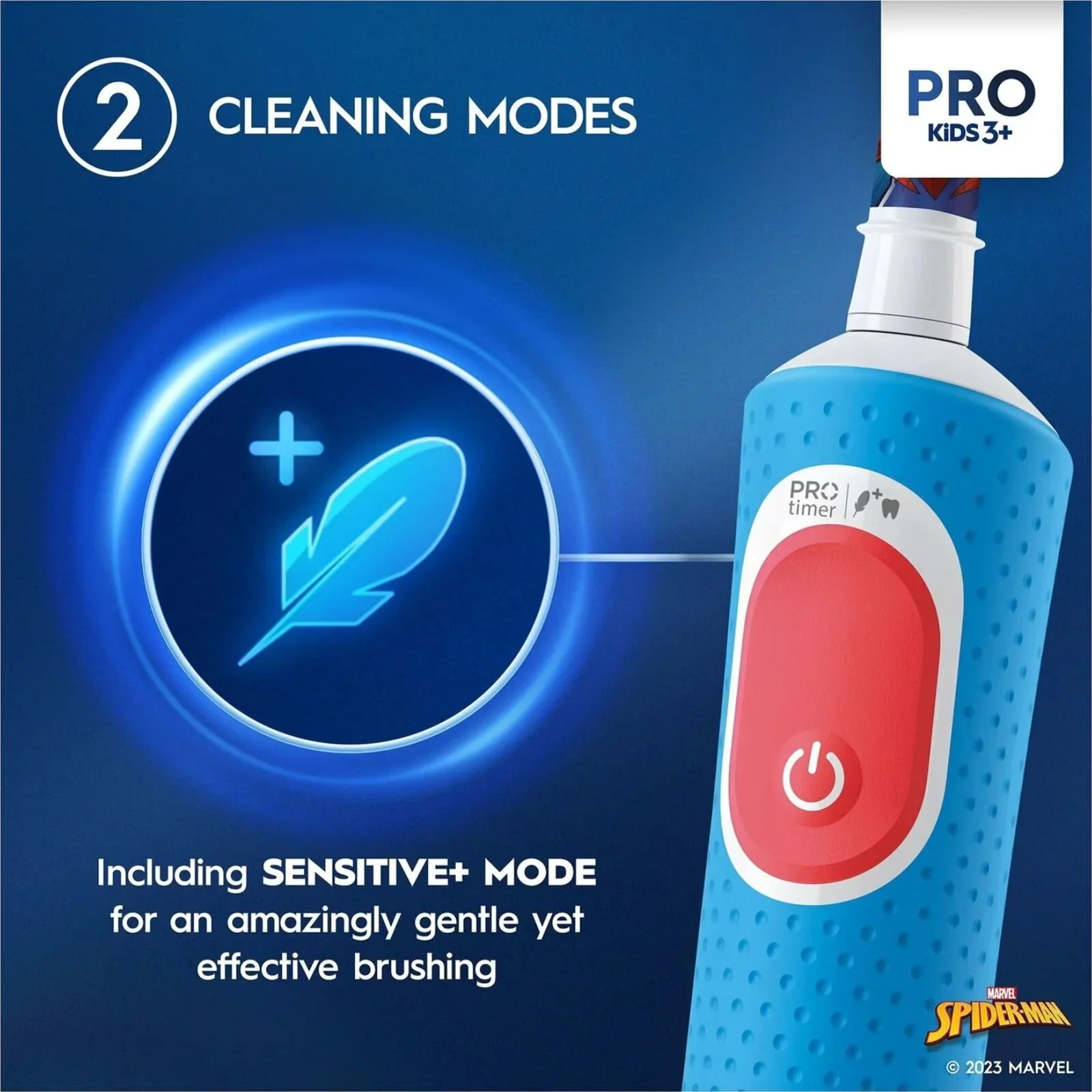 Oral-B Vitality Pro Kids Electric Toothbrush - Spider-Man - Image 6