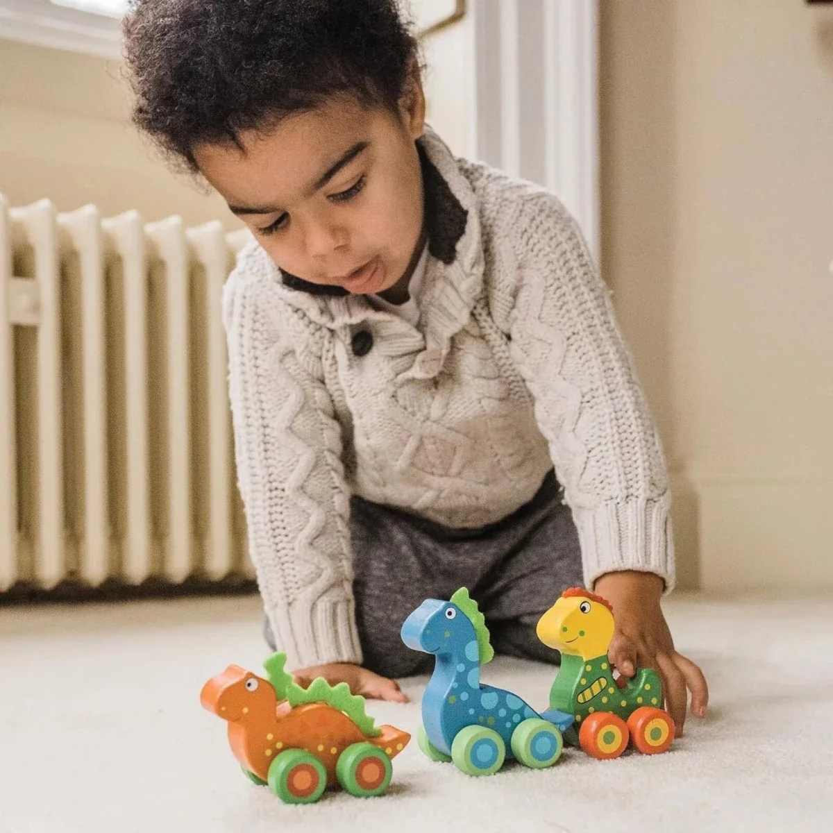 Orange Tree Toys First Dinosaurs Wheelies - Image 5