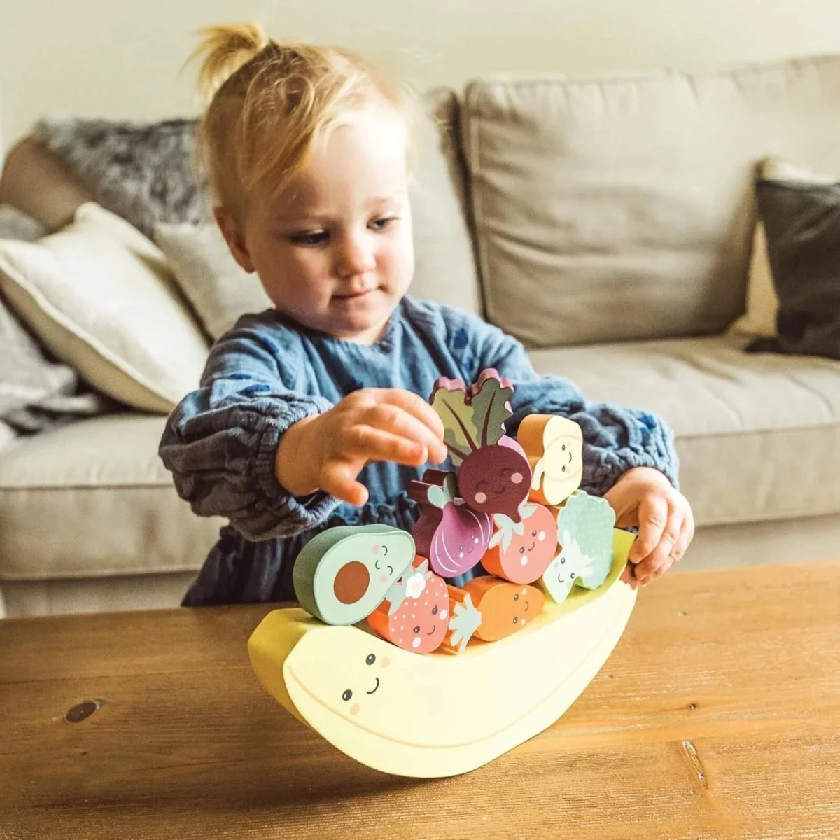 Orange Tree Toys Happy Veggies & Friends Balancing Game - Image 5