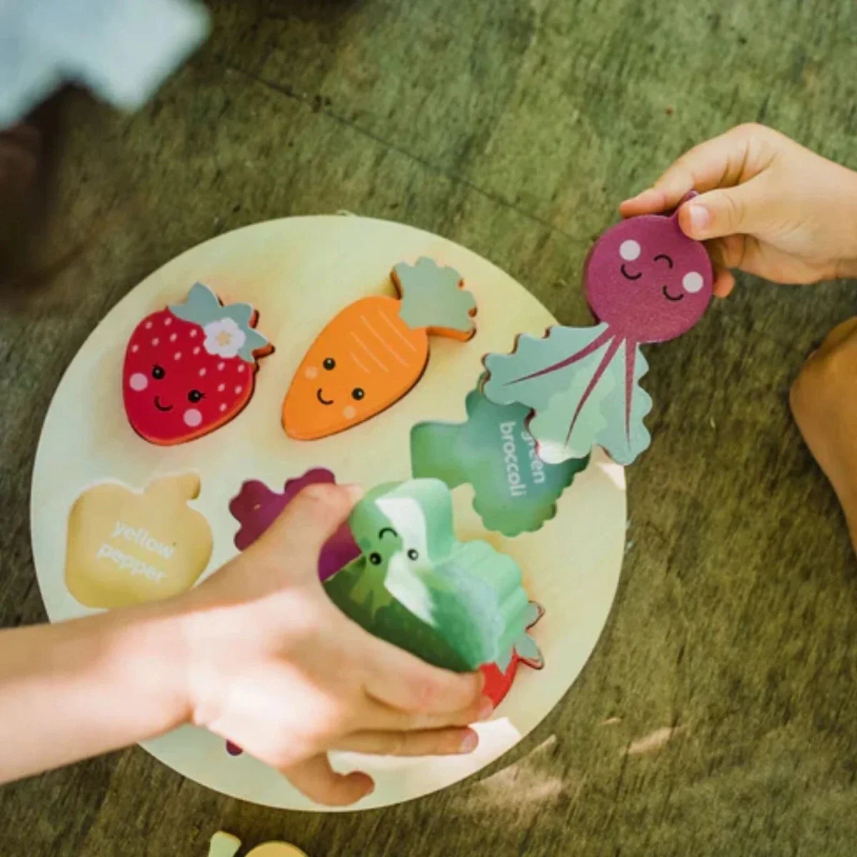 Orange Tree Toys Happy Veggies Puzzles - Image 7