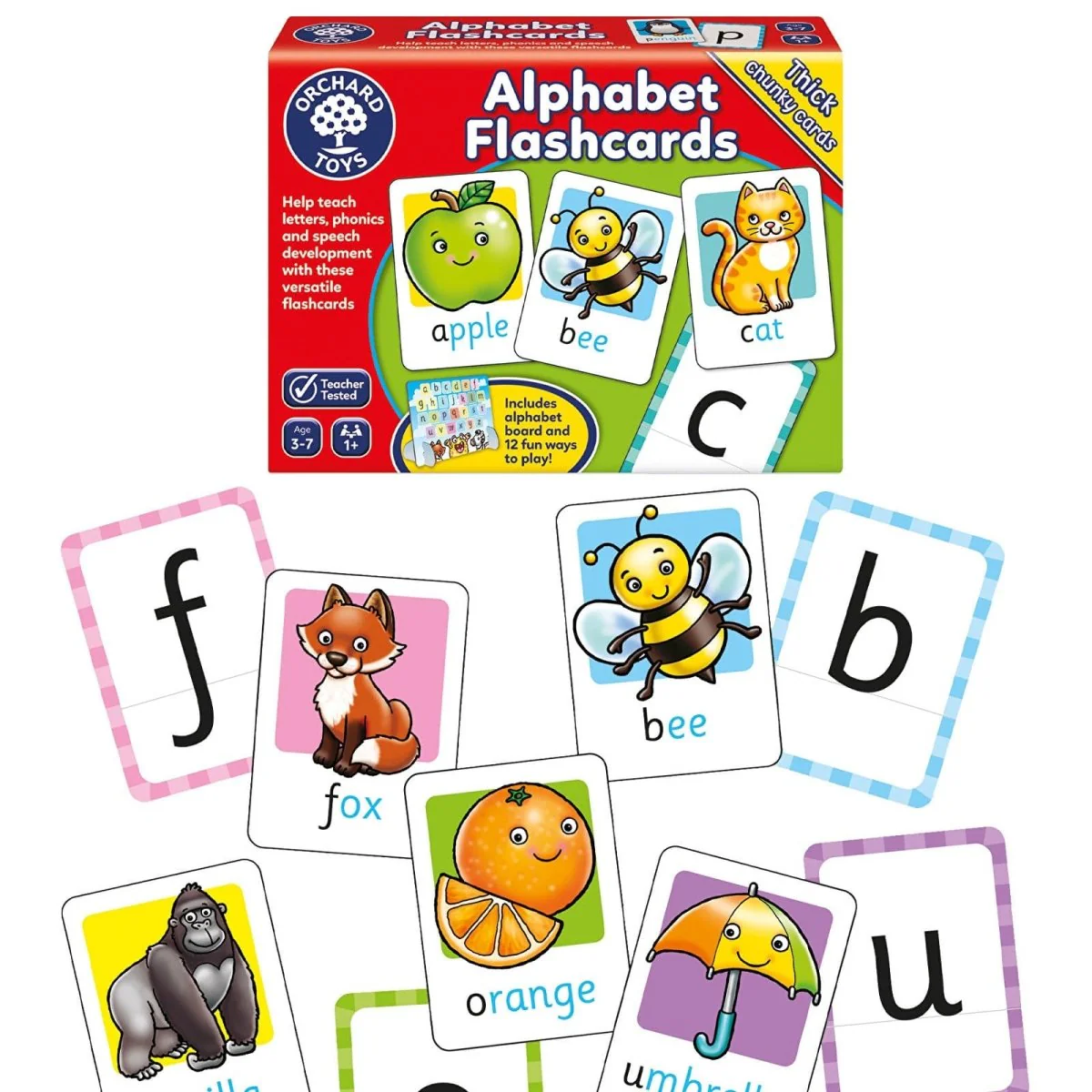Orchard Toys Alphabet Flashcards - Image 2