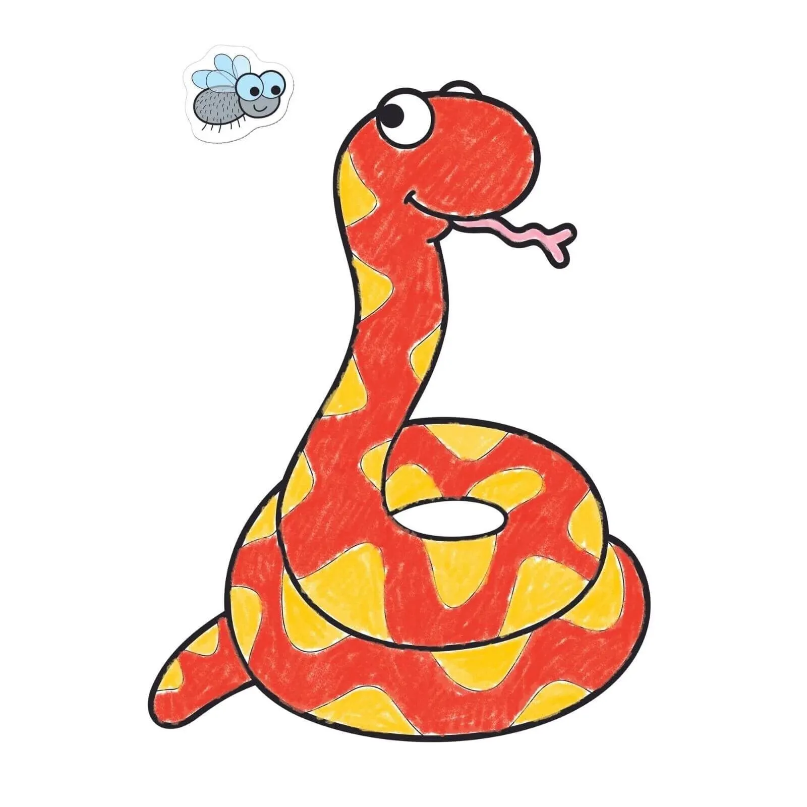 Orchard Toys Animals Colouring Book - Image 2