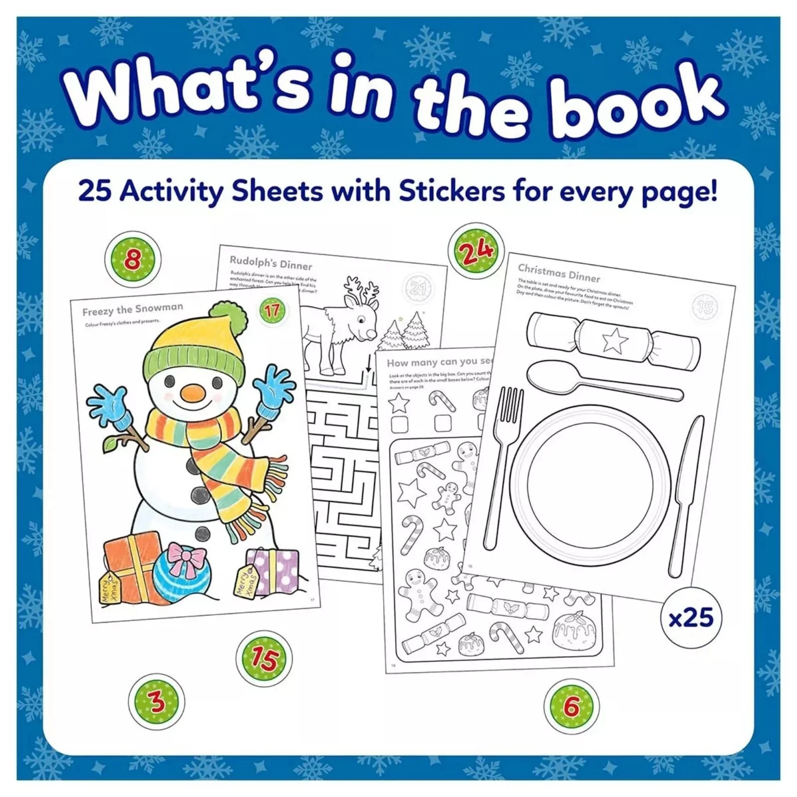 Orchard Toys Countdown to Christmas Activity Book - Image 2