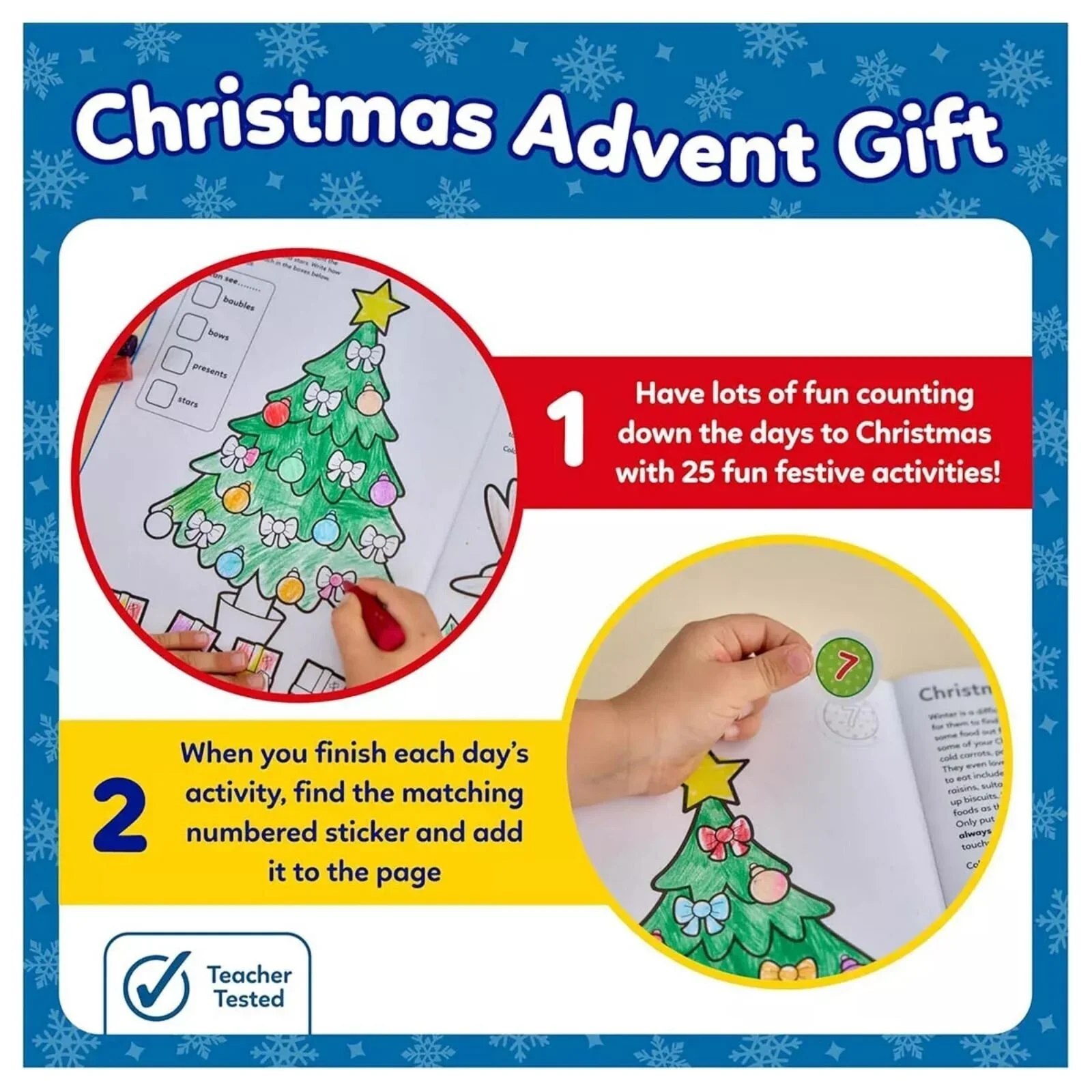 Orchard Toys Countdown to Christmas Activity Book - Image 3