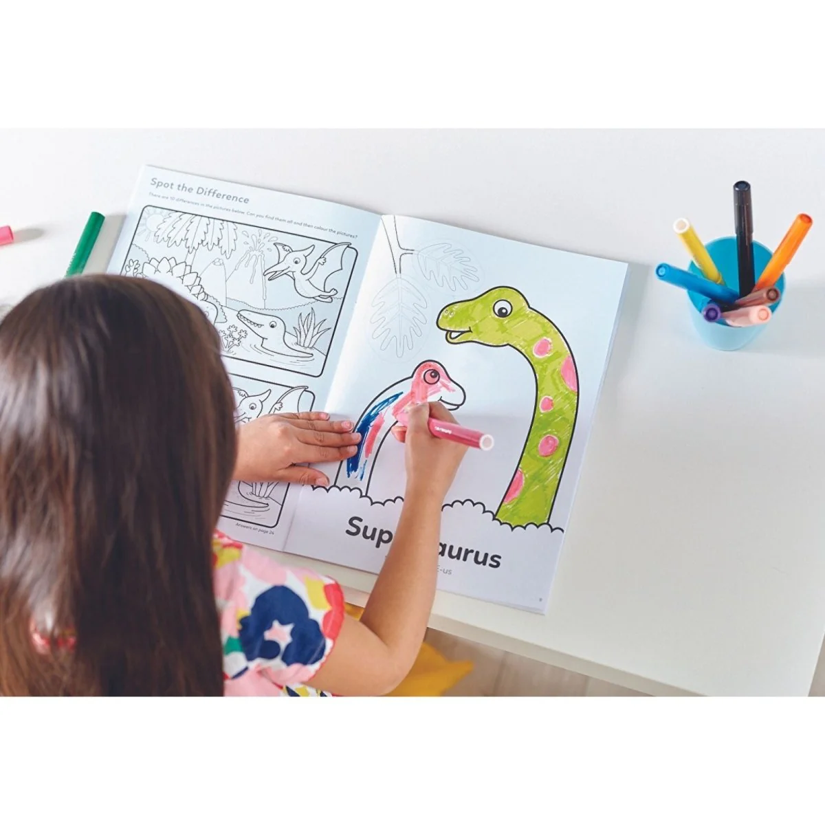 Orchard Toys Dinosaur and Outerspace Colouring Books - Image 4