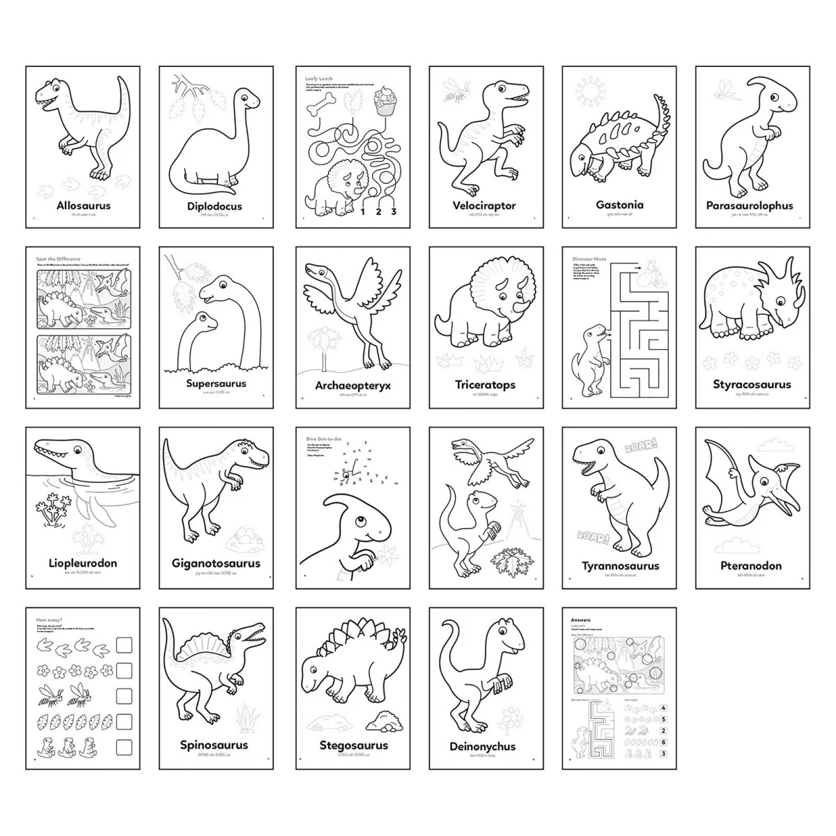 Orchard Toys Dinosaur and Outerspace Colouring Books - Image 7