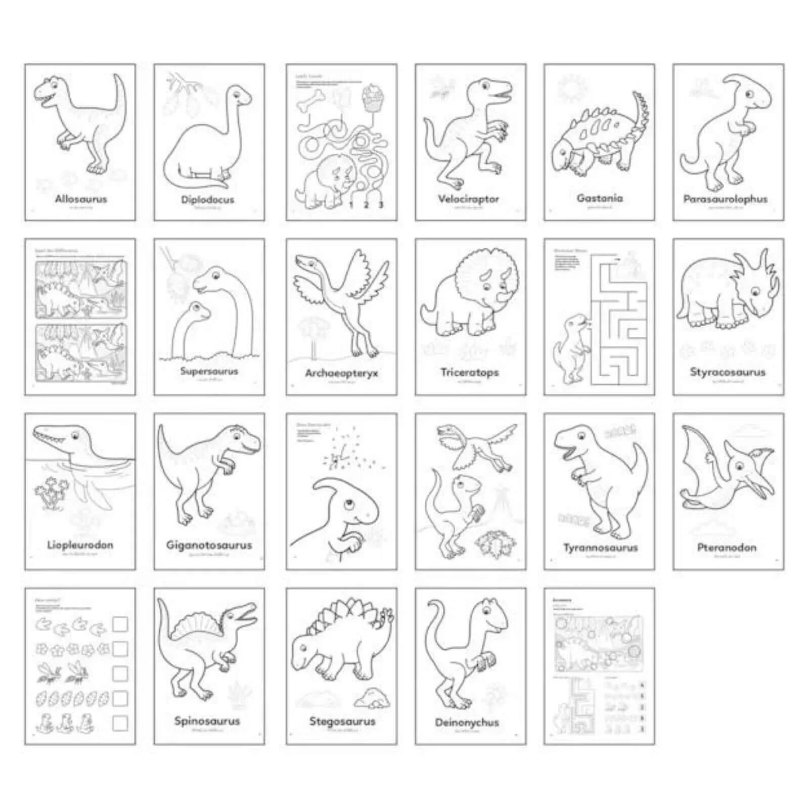 Orchard Toys Dinosaur Colouring Book - Image 6