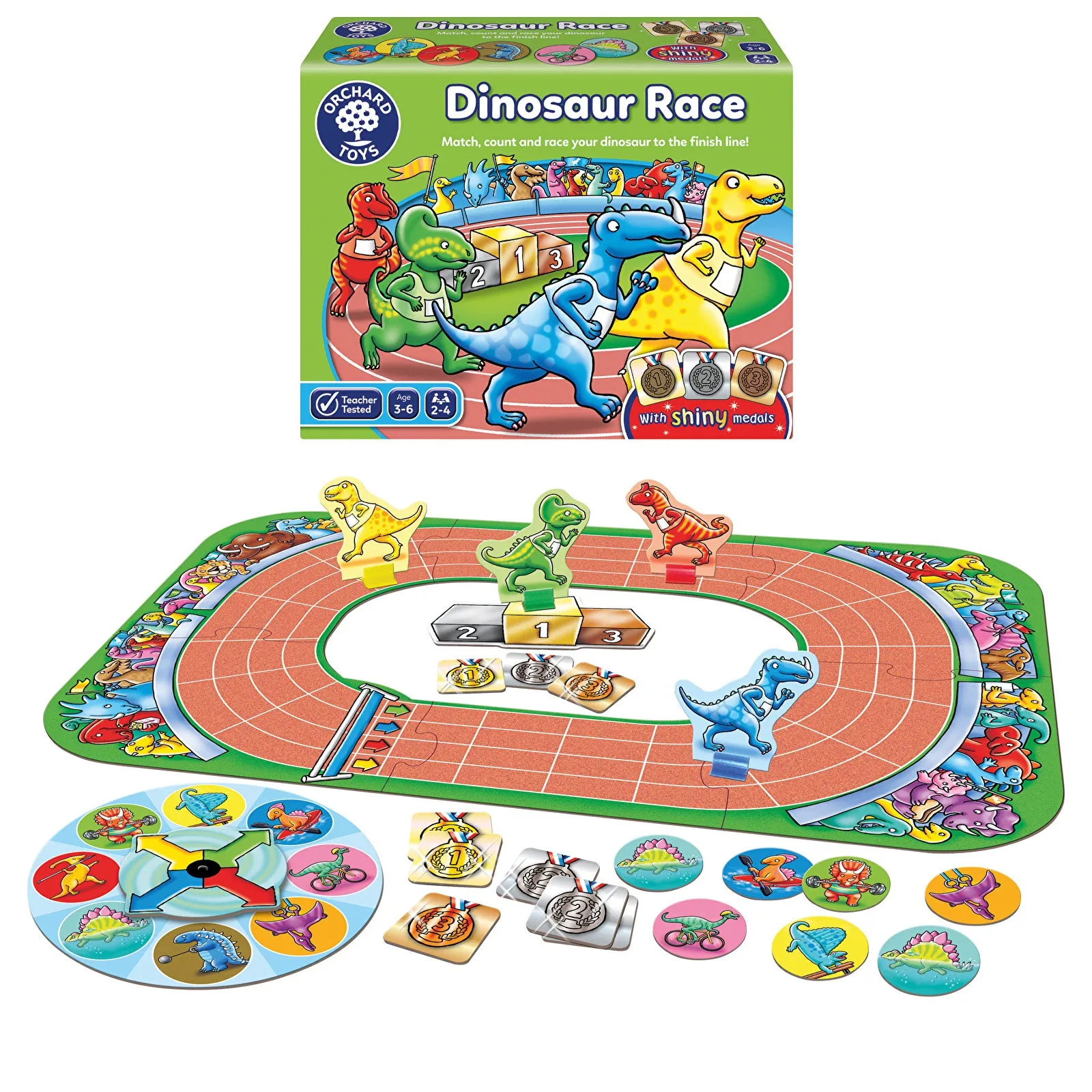 Orchard Toys Dinosaur Race - Image 2