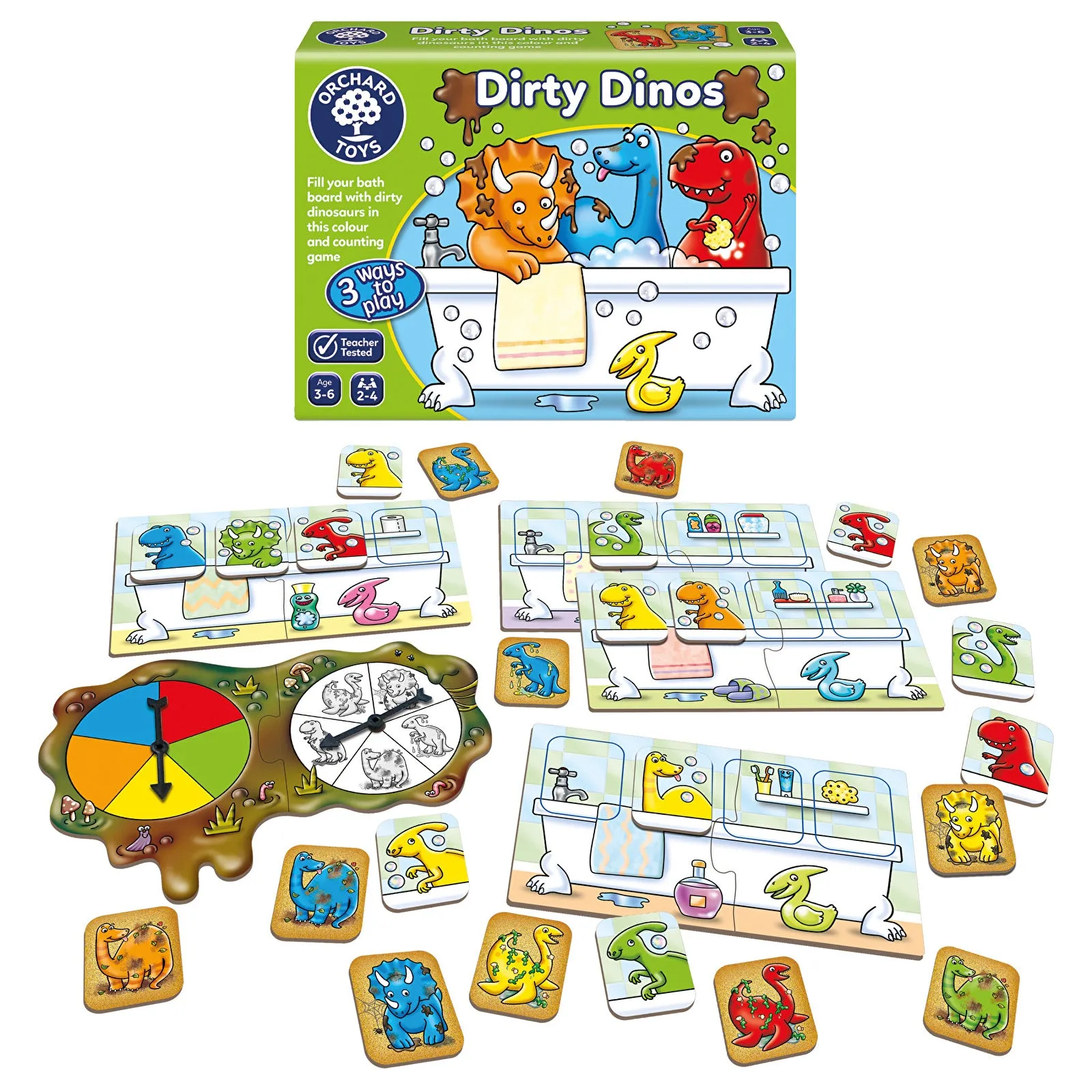 Orchard Toys Dirty Dinos - Image 2