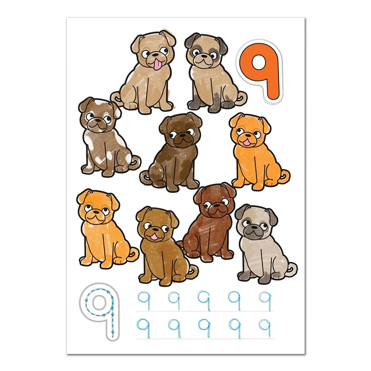 Orchard Toys Early Learning Colouring Books - Image 2