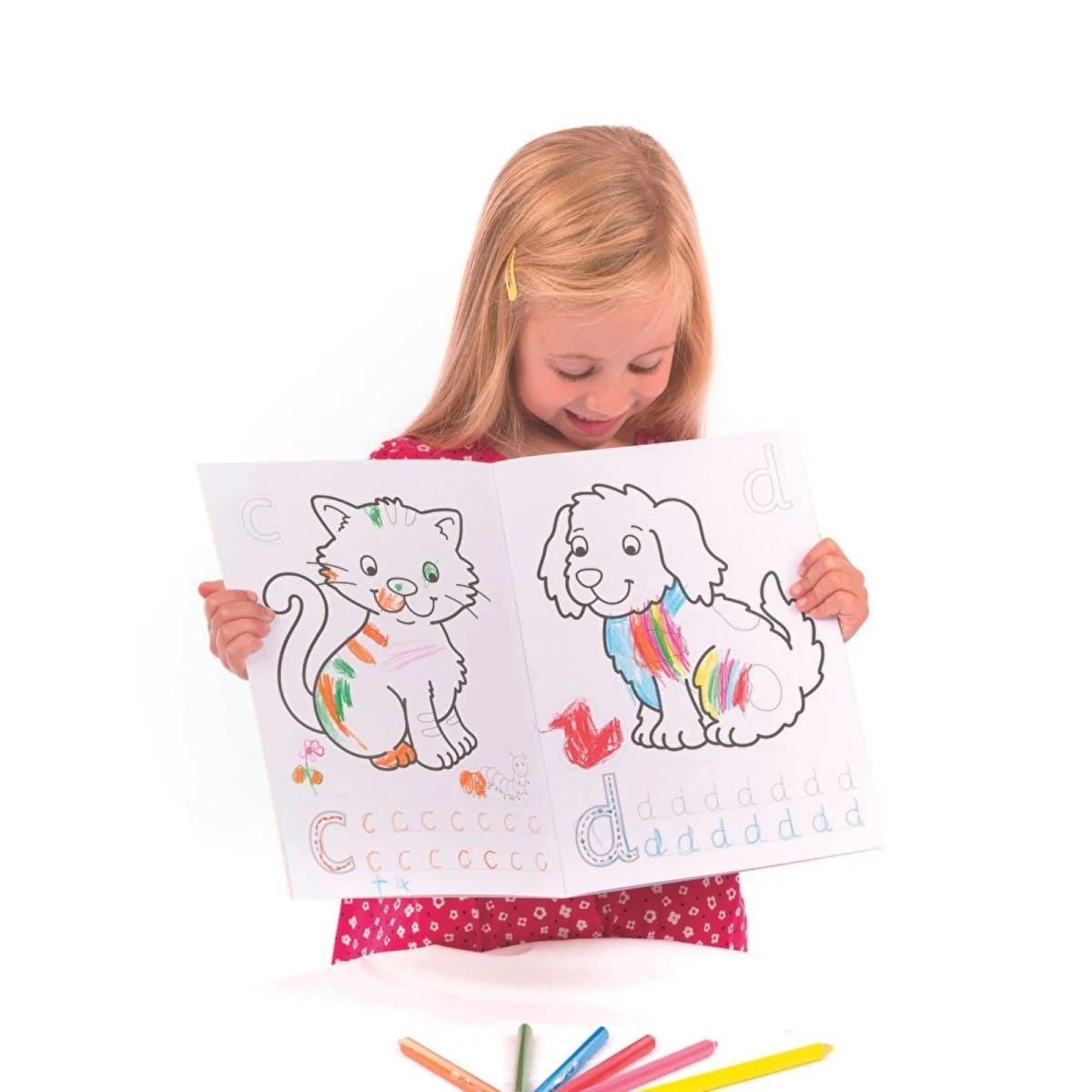 Orchard Toys Early Learning Colouring Books - Image 4