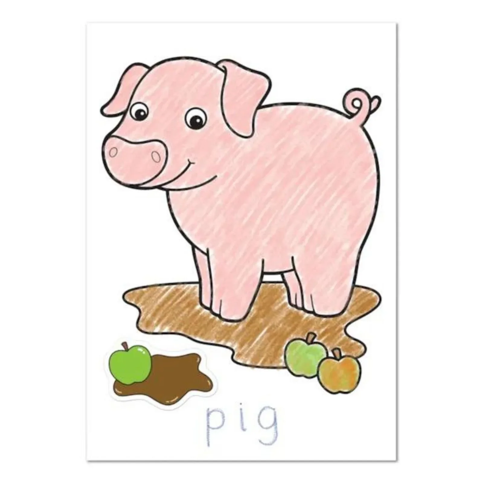 Orchard Toys Farmyard Colouring Book - Image 3