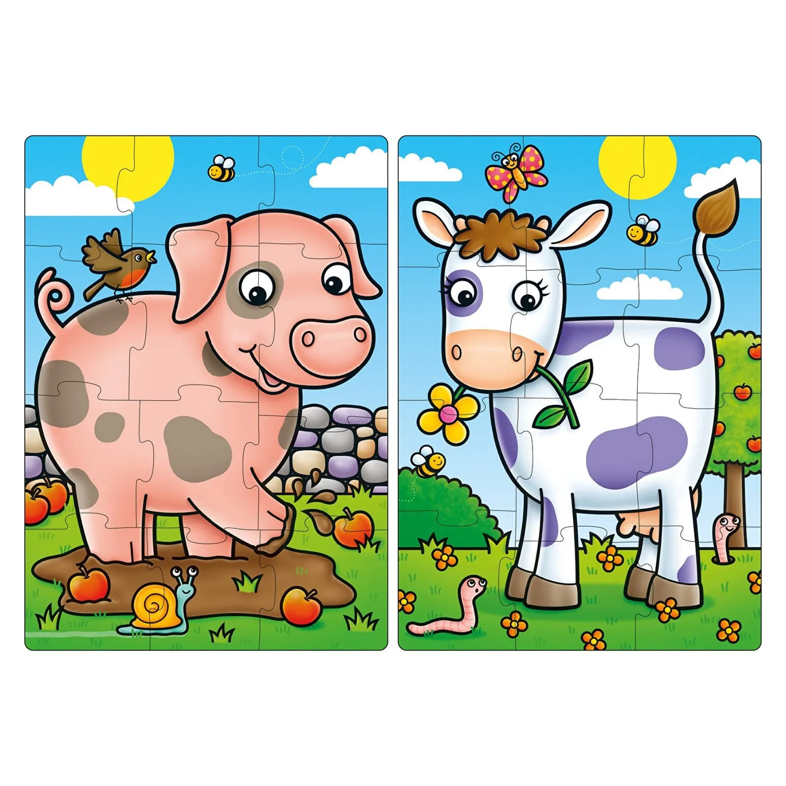 Orchard Toys First Farm Friends Jigsaw Puzzles - Image 2