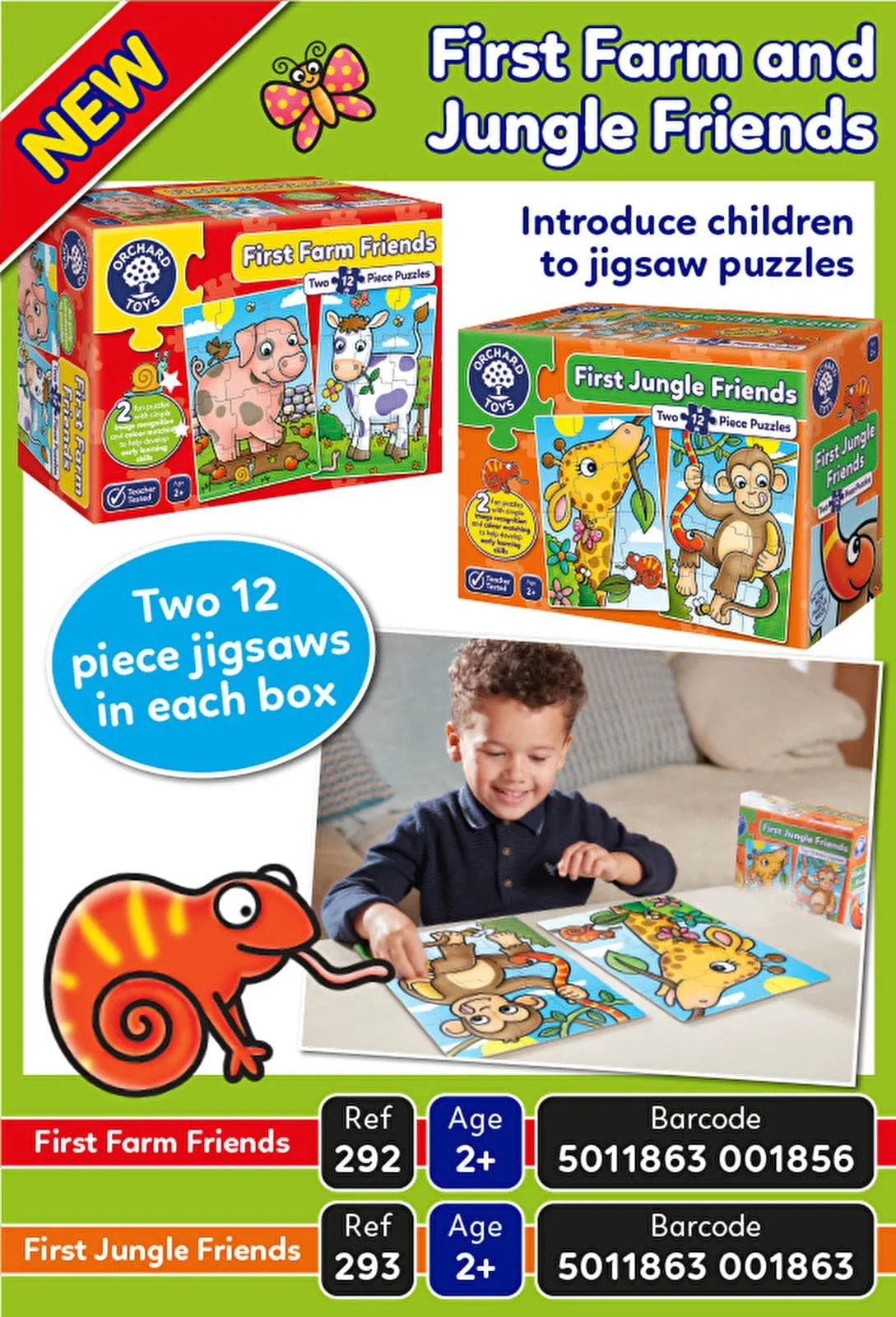 Orchard Toys First Farm Friends Jigsaw Puzzles - Image 4
