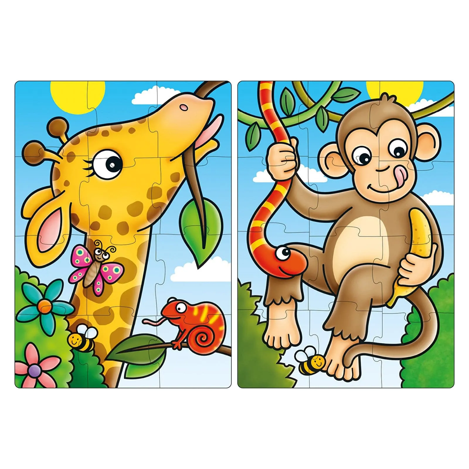 Orchard Toys First Jungle Friends Jigsaw Puzzles - Image 2